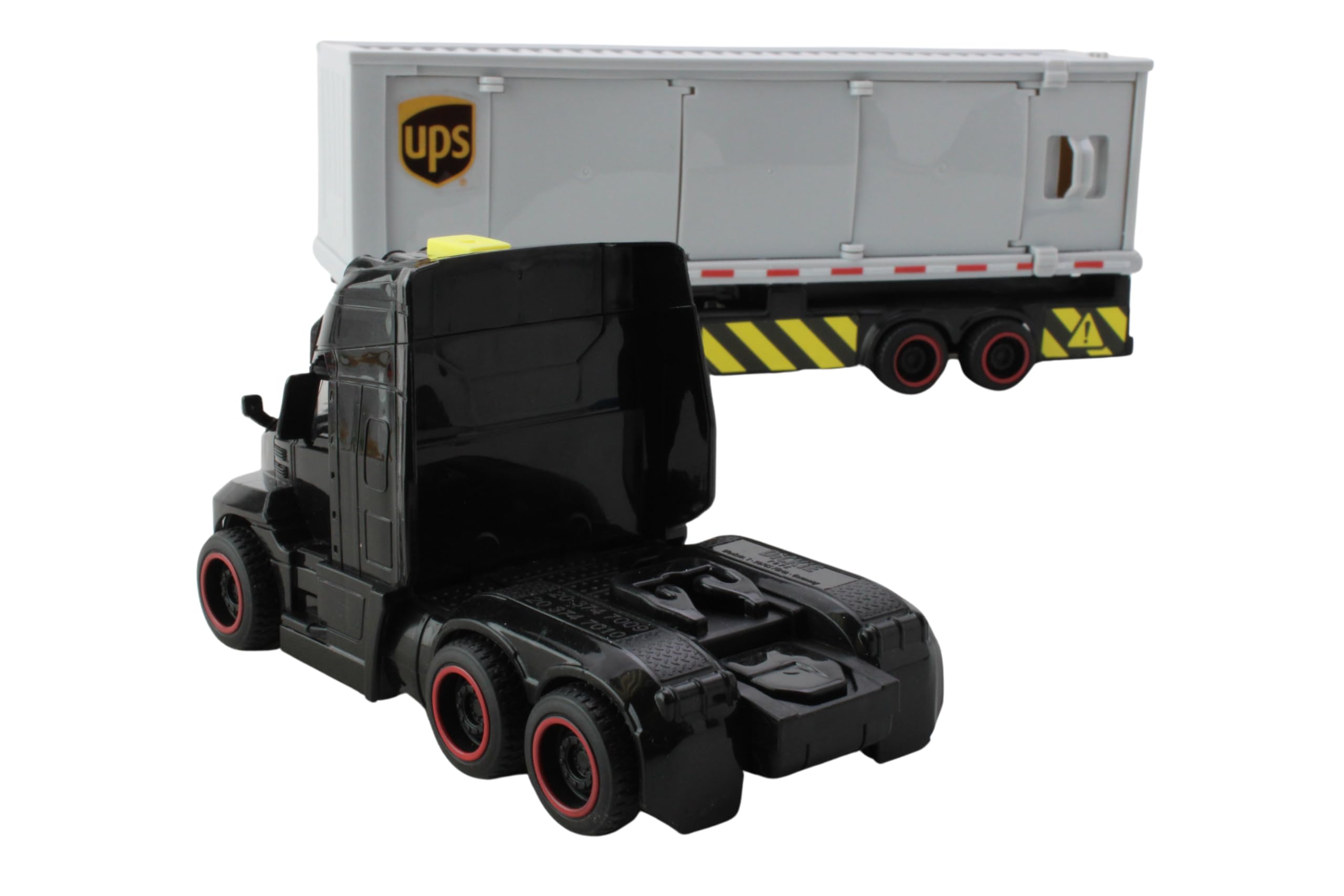 Daron Action Truck – UPS – Officially Licensed Delivery Truck Toy with Lights, Sounds, Forklift, Cargo Boxes, and Opening Doors for Kids Ages 3+ - Image 4