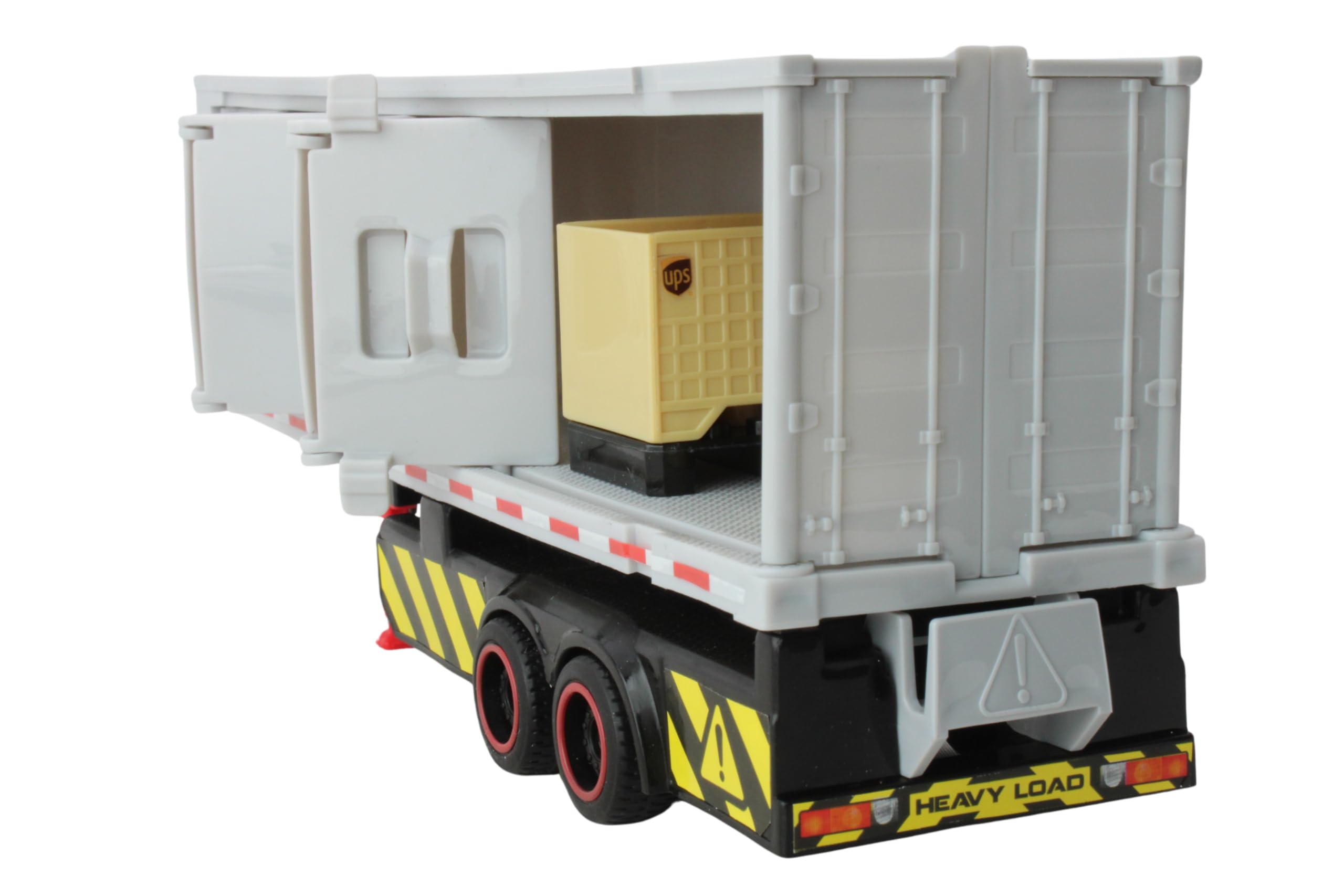 Daron Action Truck – UPS – Officially Licensed Delivery Truck Toy with Lights, Sounds, Forklift, Cargo Boxes, and Opening Doors for Kids Ages 3+ - Image 6