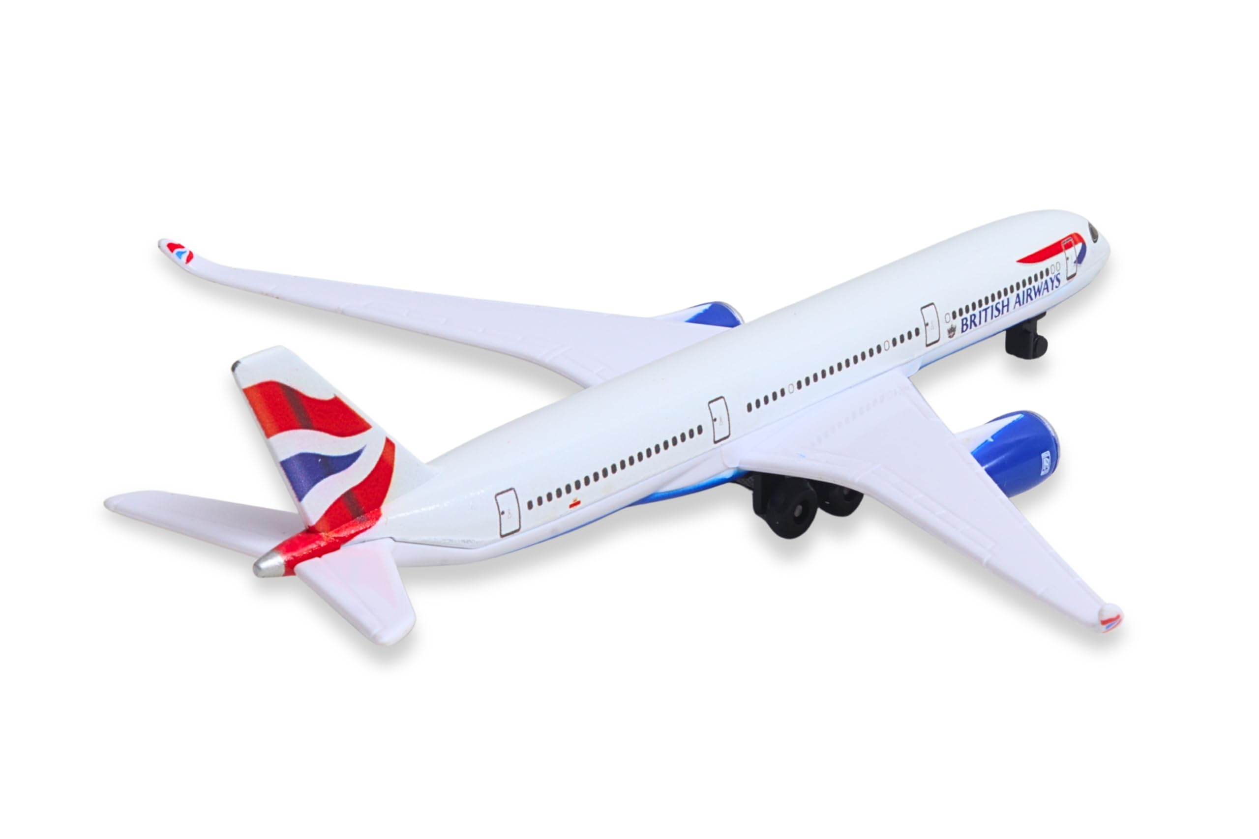 Daron British Airways A350 Single Plane Die-Cast Metal Collectible Airplane Toy with Plastic Parts, Authentic British Airways Livery, for Ages 3+ - Image 4