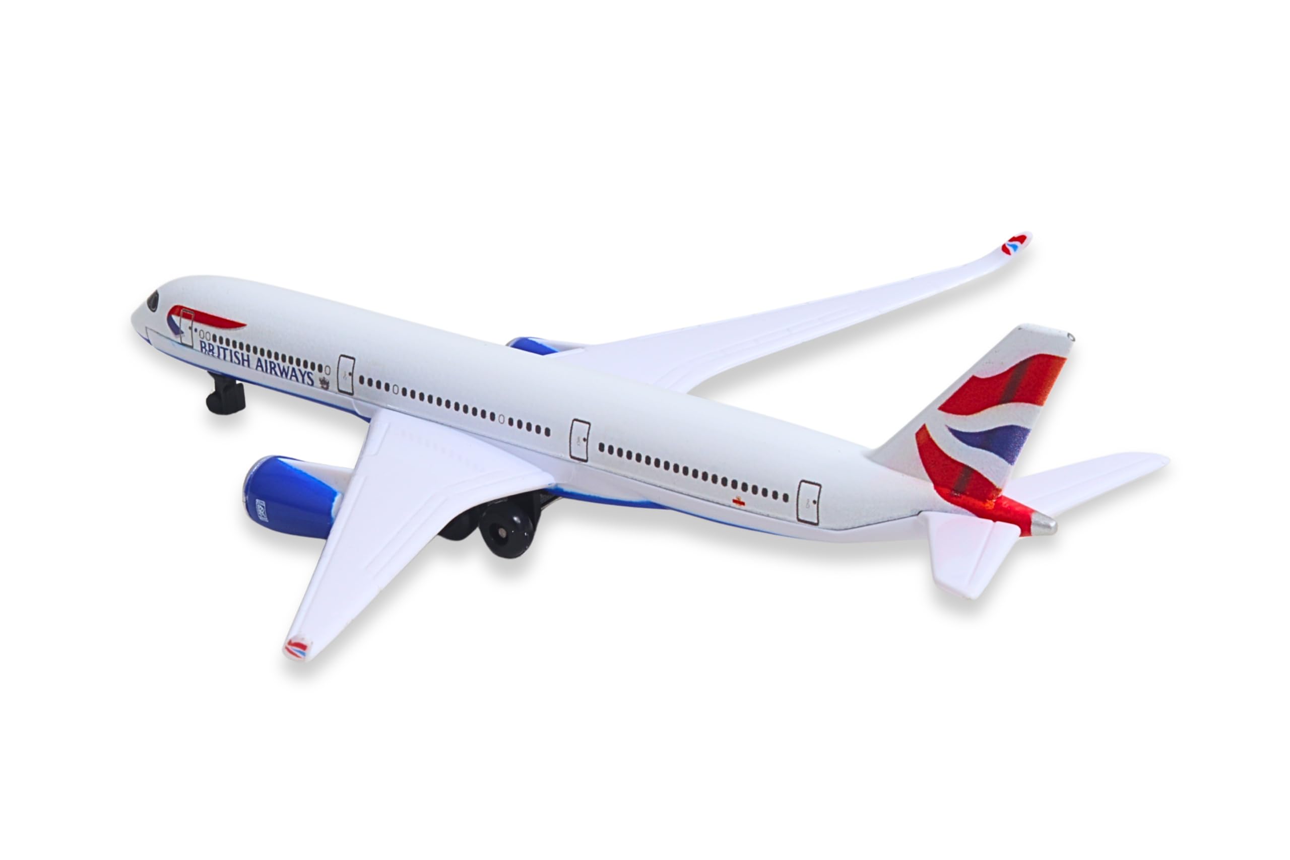 Daron British Airways A350 Single Plane Die-Cast Metal Collectible Airplane Toy with Plastic Parts, Authentic British Airways Livery, for Ages 3+ - Image 5