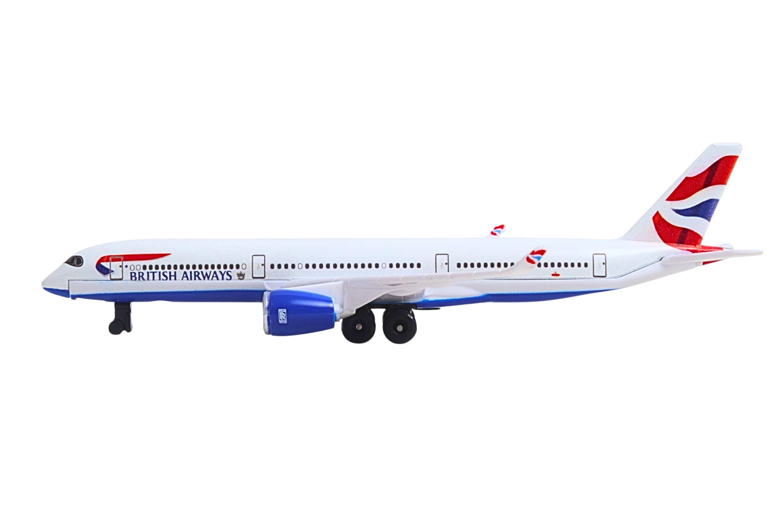 Daron British Airways A350 Single Plane Die-Cast Metal Collectible Airplane Toy with Plastic Parts, Authentic British Airways Livery, for Ages 3+ - Image 8