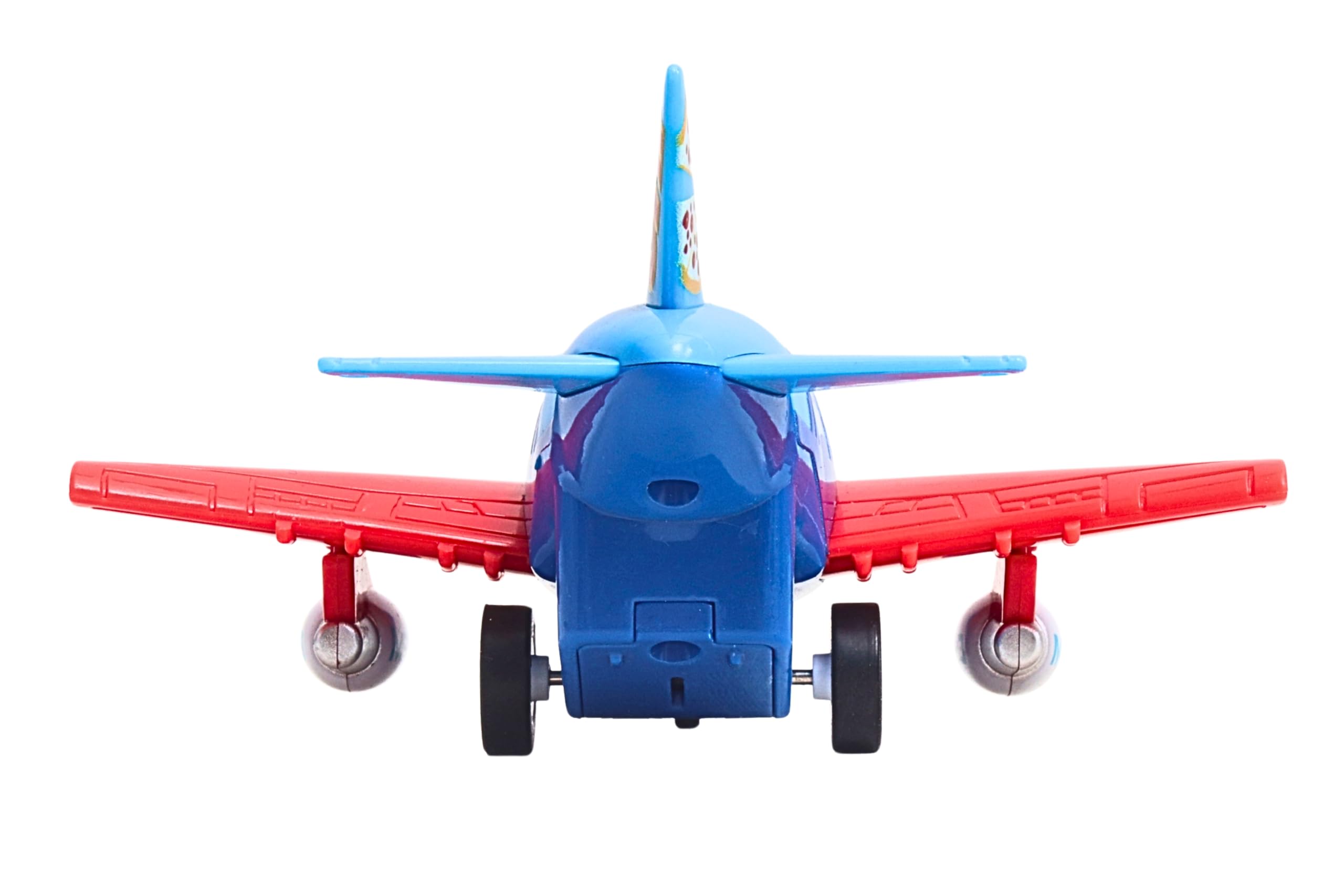 Daron Chicago Pullback Airplane – Light & Sound Jet Toy with Electronic Take-Off Sounds, 4¼-Inch Plastic Aircraft for Kids Ages 3+ - Image 9