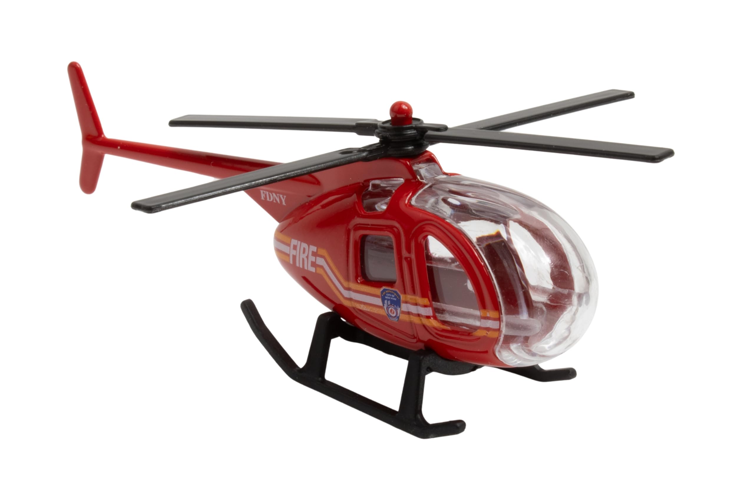 Daron FDNY Deluxe 11-Piece Playset of Die-Cast Metal and Plastic Vehicles, Aircraft, Figures, and Accessories Toy and Collectible Gift Pack for Ages 3+ - Image 7