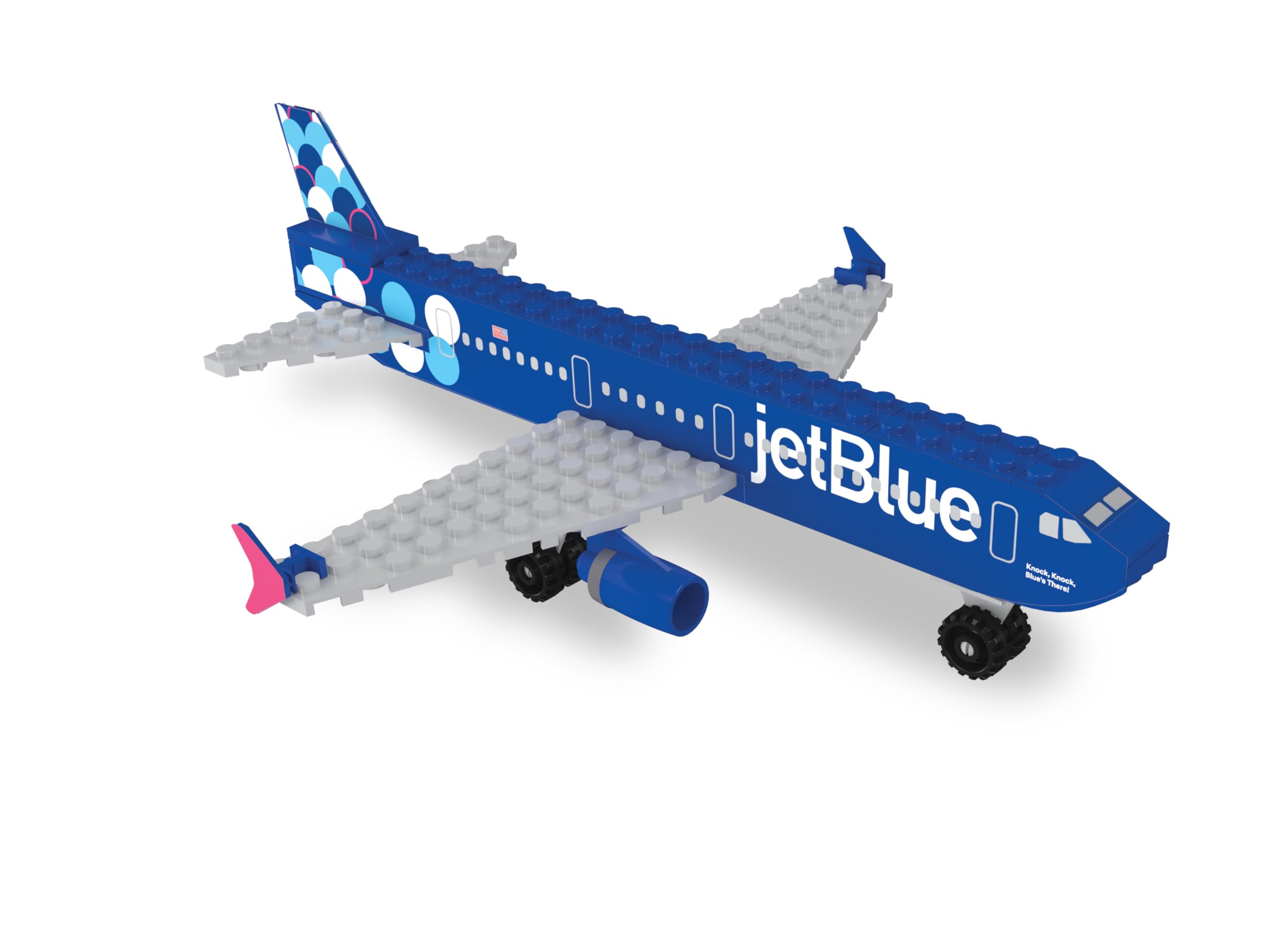 Daron Jet Blue Construction Toy 55-Piece - Image 10