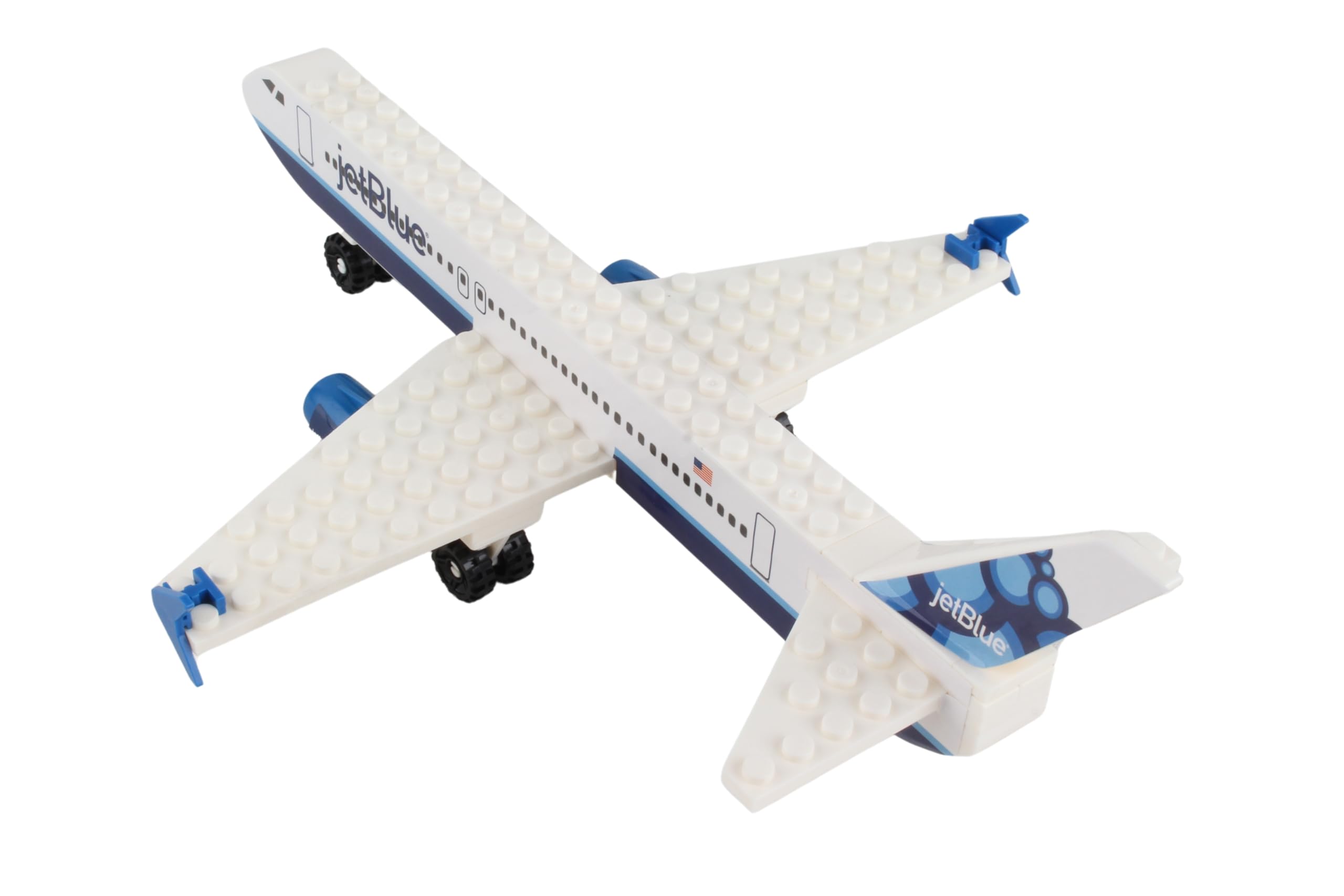 Daron Jet Blue Construction Toy 55-Piece - Image 4