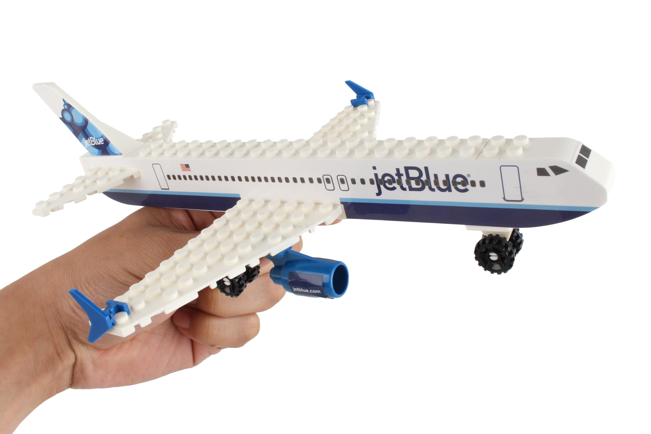 Daron Jet Blue Construction Toy 55-Piece - Image 7