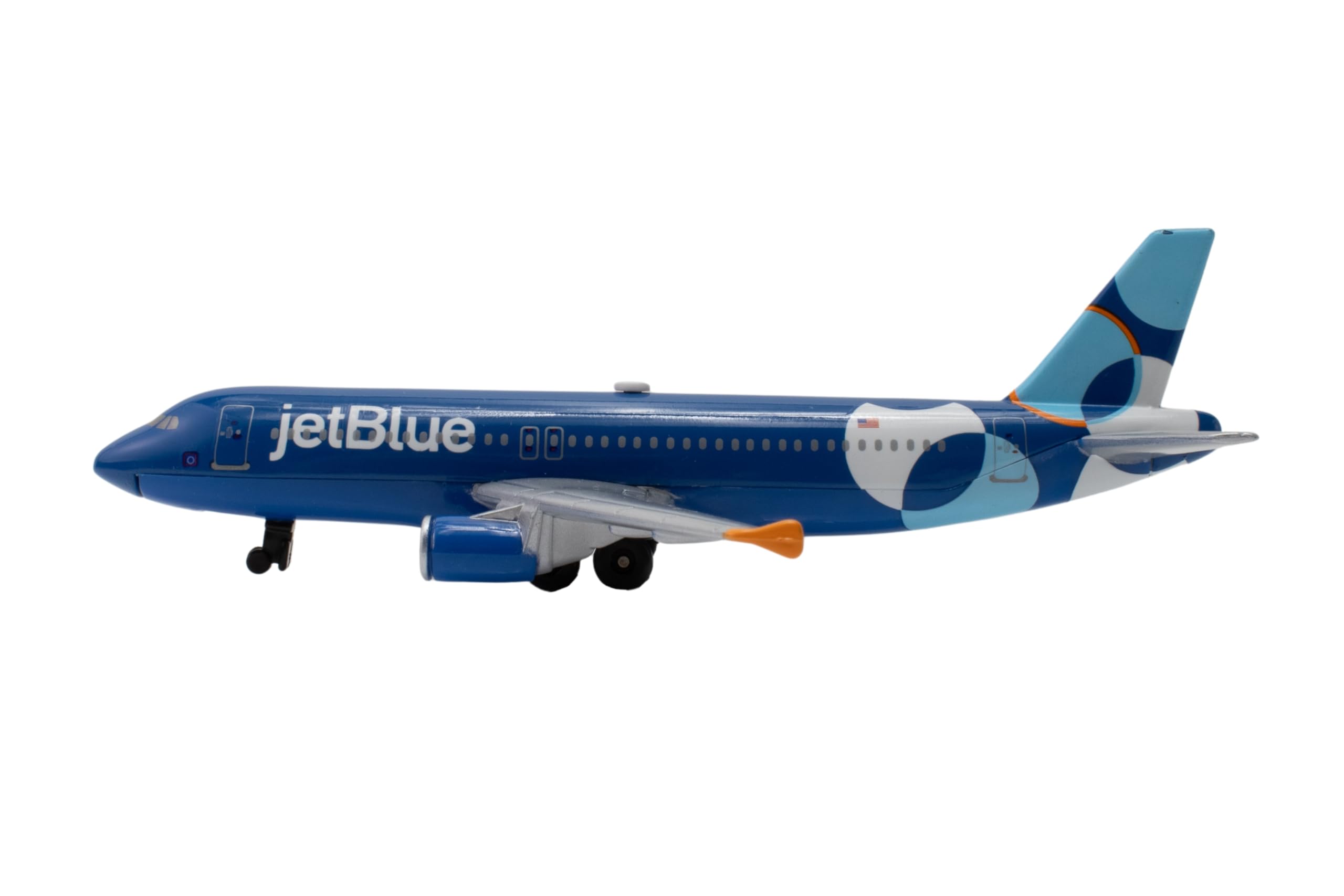 Daron jetBlue Airlines A320neo Spotlight Livery 1/100 Die-Cast Metal Single Plane Collectible Airplane Toy with Plastic Parts Ages 3+ - Image 13