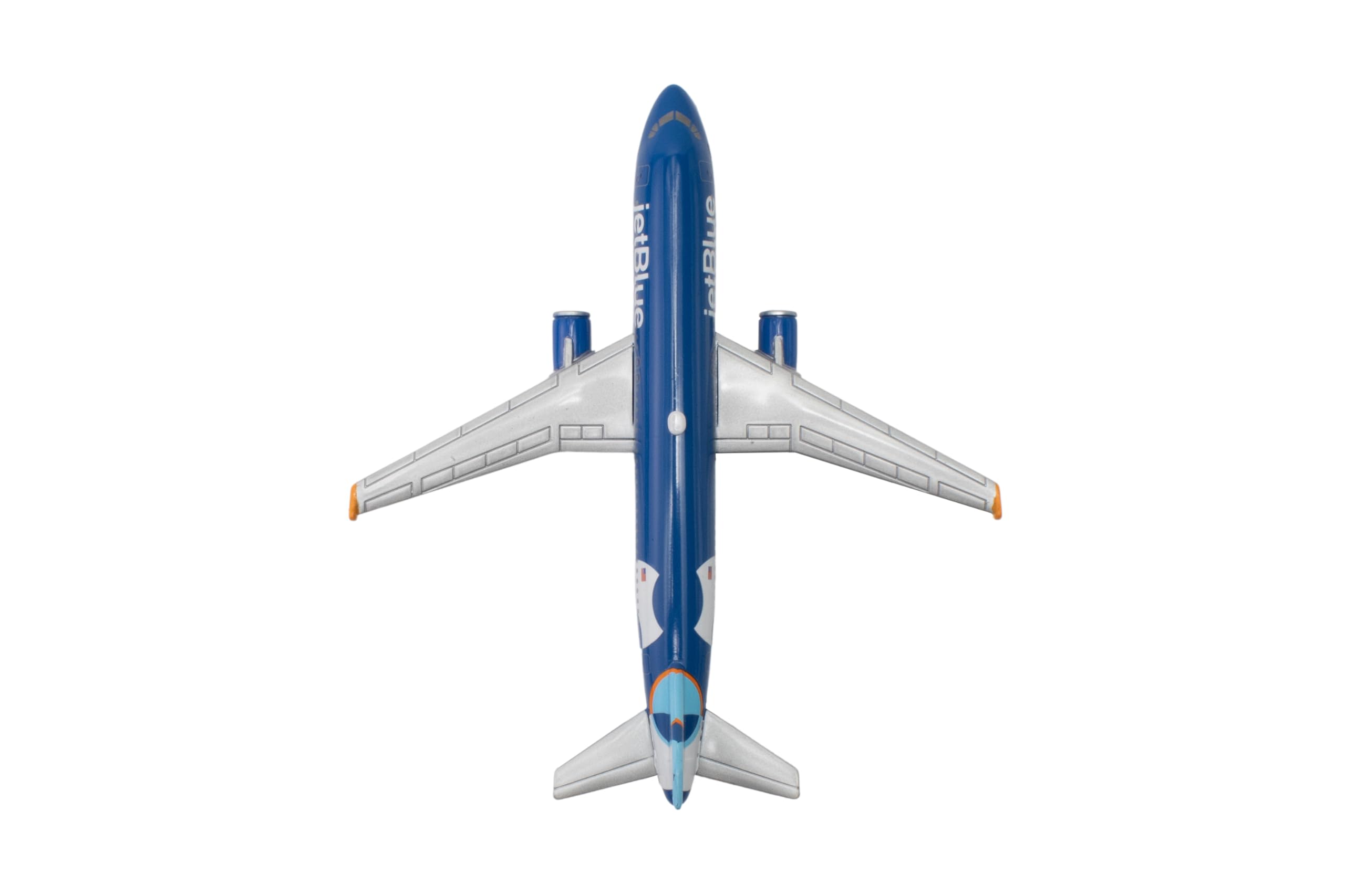 Daron jetBlue Airlines A320neo Spotlight Livery 1/100 Die-Cast Metal Single Plane Collectible Airplane Toy with Plastic Parts Ages 3+ - Image 4