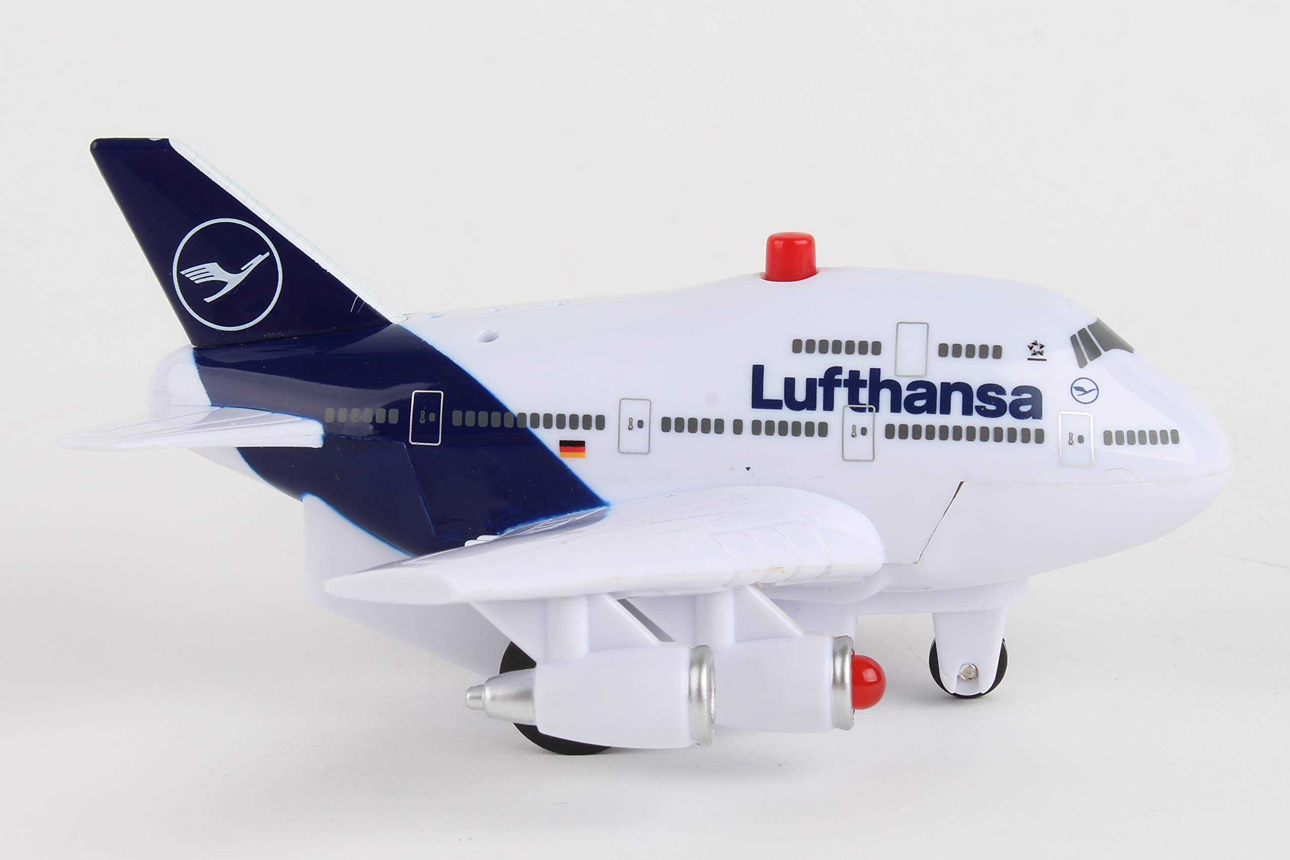 Daron Lufthansa Pullback Plane w/Lights & Sounds TT055 - Image 3