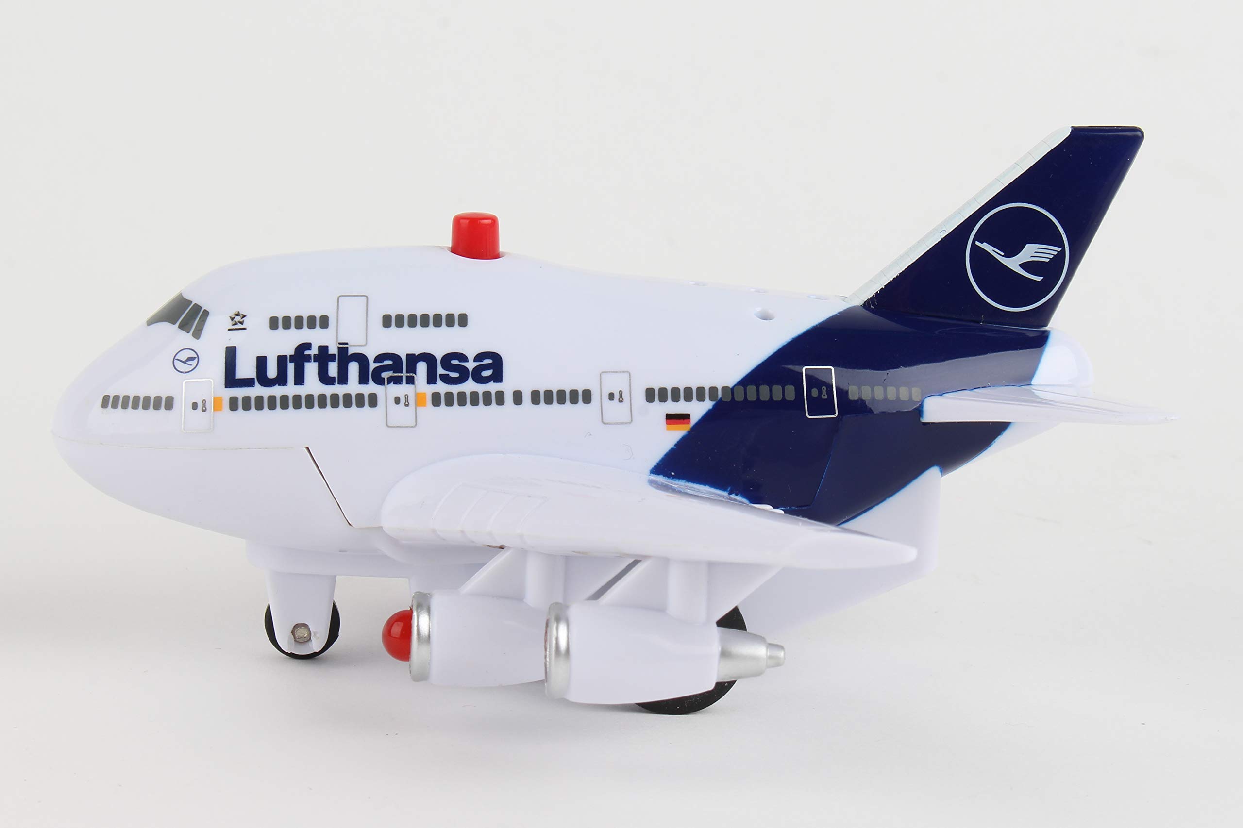 Daron Lufthansa Pullback Plane w/Lights & Sounds TT055 - Image 4