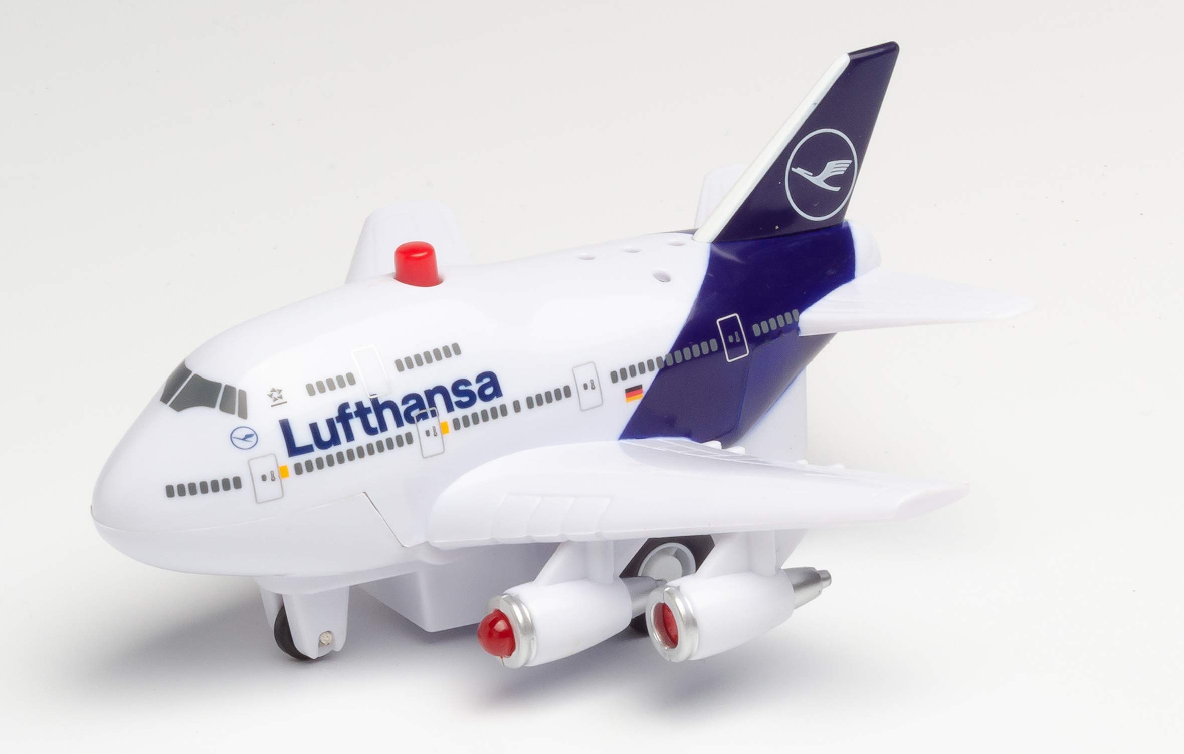 Daron Lufthansa Pullback Plane w/Lights & Sounds TT055 - Image 7