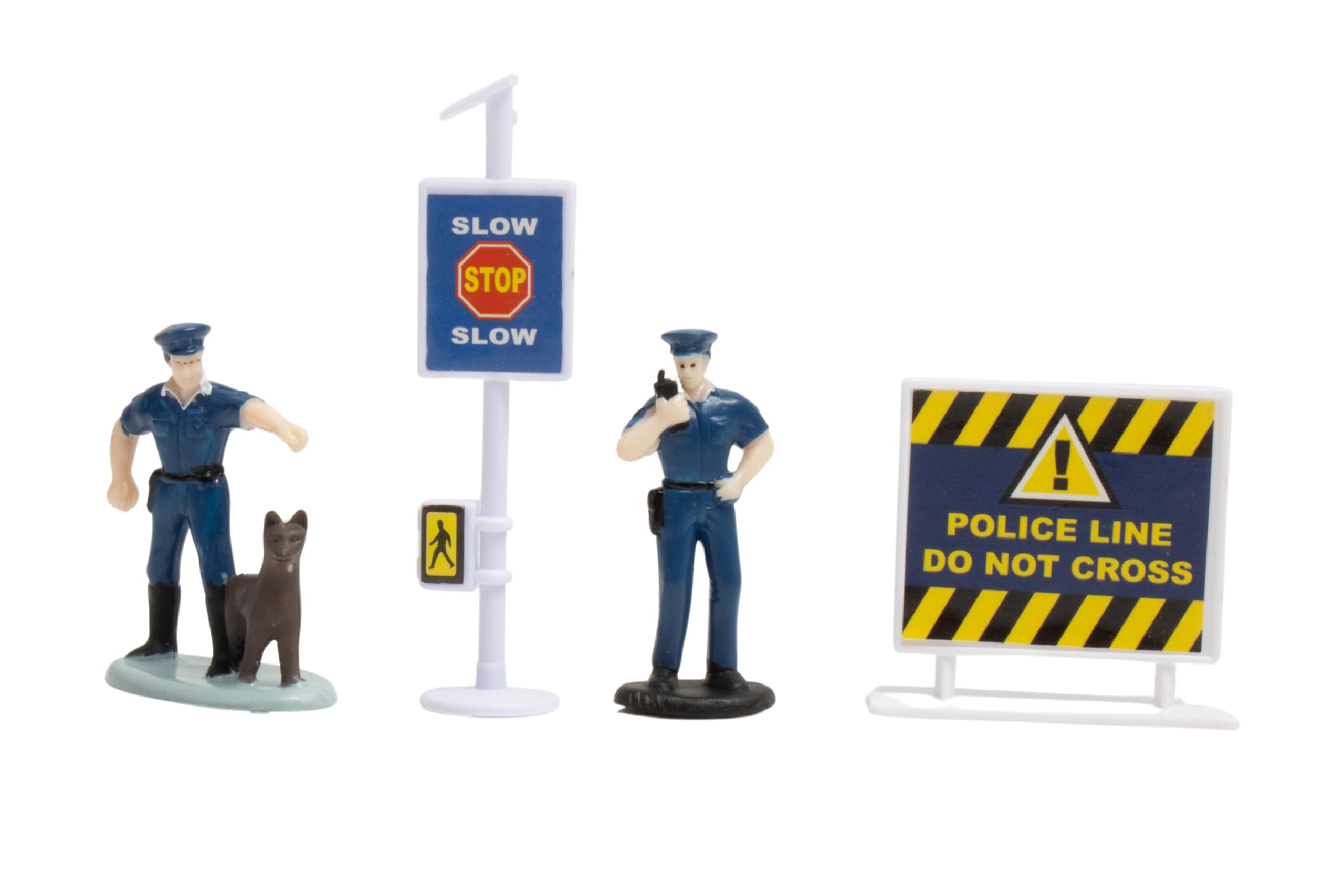 Daron NYPD Deluxe 11-Piece Playset of Die-Cast Metal and Plastic Vehicles, Aircraft, Figures, and Accessories Toy and Collectible Gift Pack for Ages 3+ - Image 5