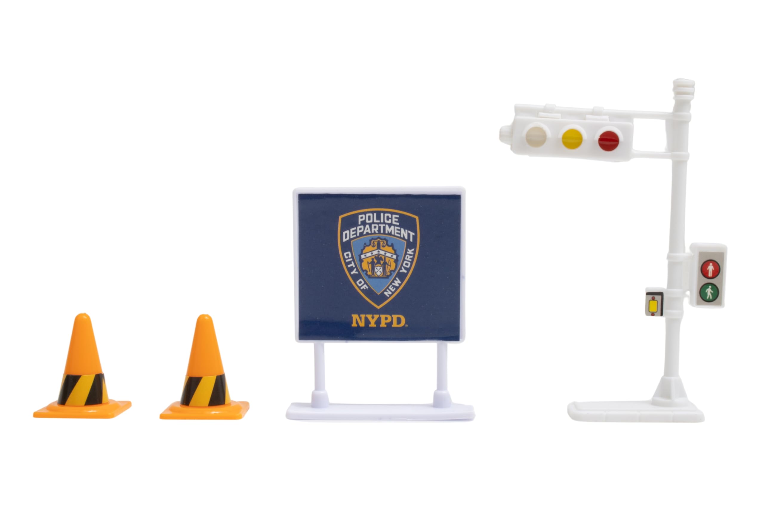 Daron NYPD Deluxe 11-Piece Playset of Die-Cast Metal and Plastic Vehicles, Aircraft, Figures, and Accessories Toy and Collectible Gift Pack for Ages 3+ - Image 6