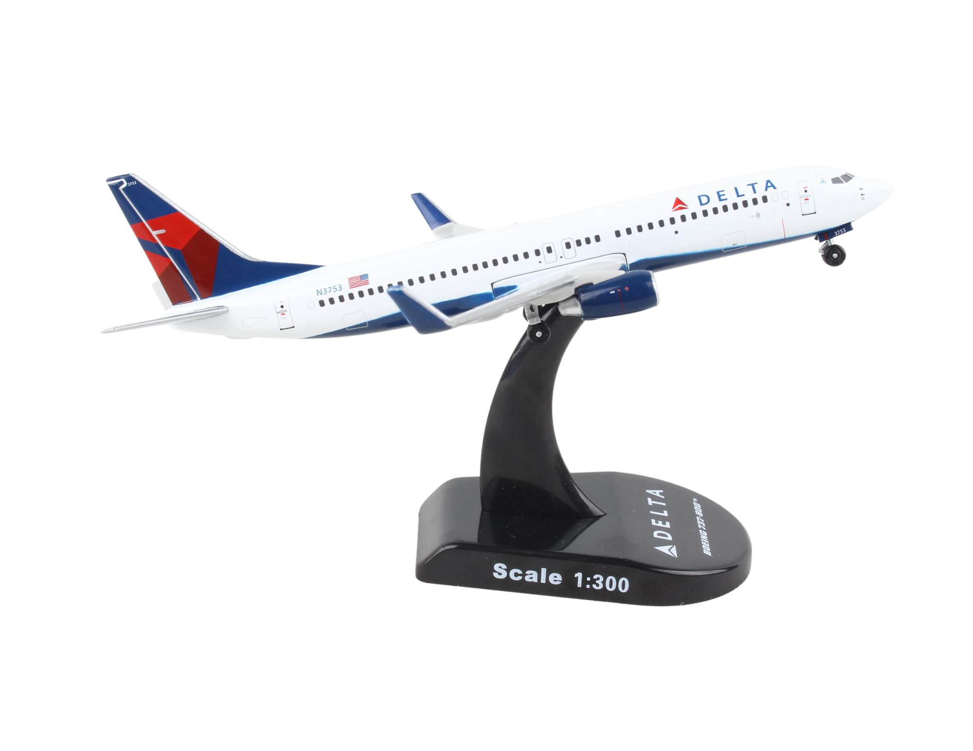 Daron Postage Stamp Delta Airlines Boeing 737-800 1/300 Scale PS5815-3 - Image 3