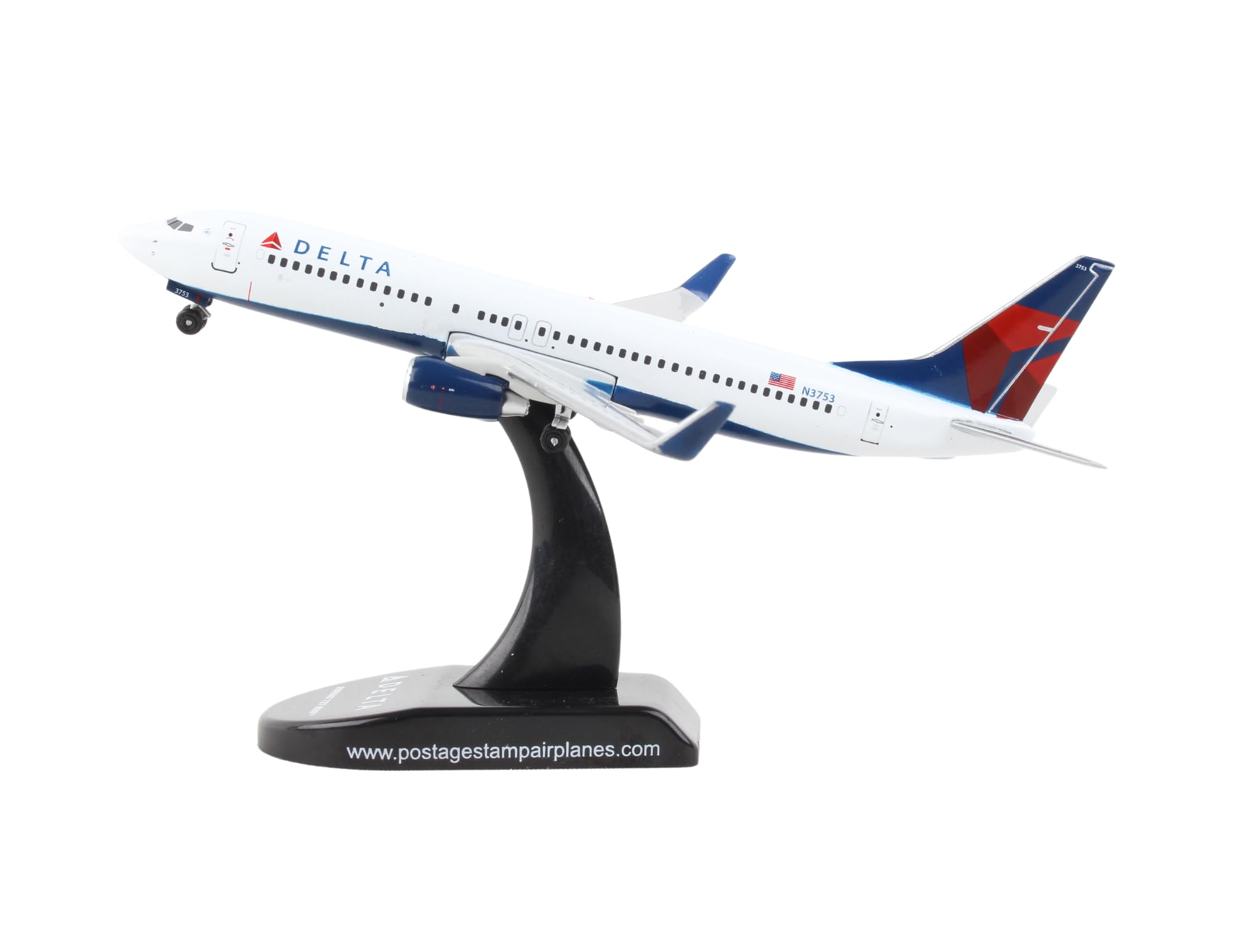 Daron Postage Stamp Delta Airlines Boeing 737-800 1/300 Scale PS5815-3 - Image 4