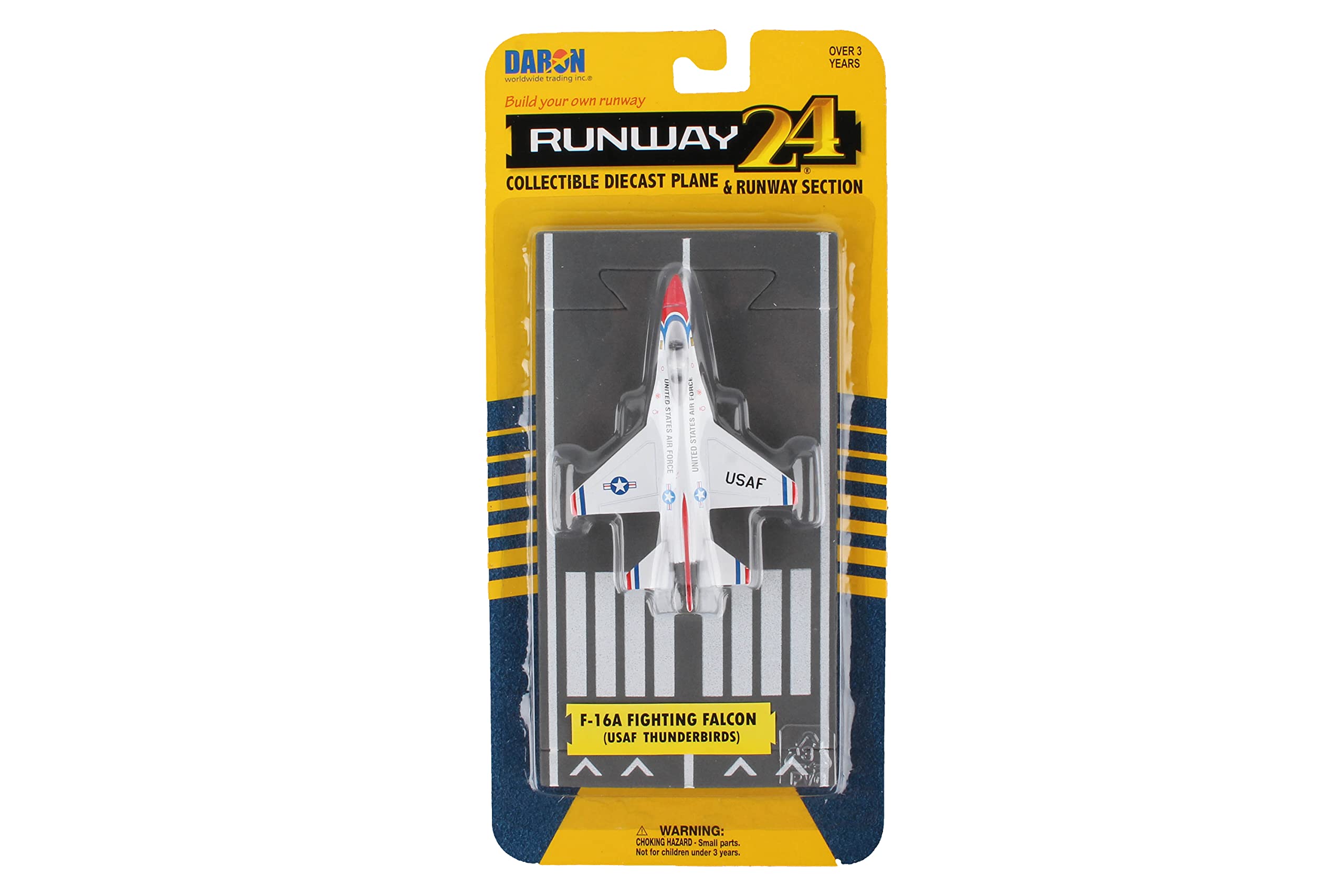 Daron Runway24 F-16 Thunderbird Die Case Plane - Image 5