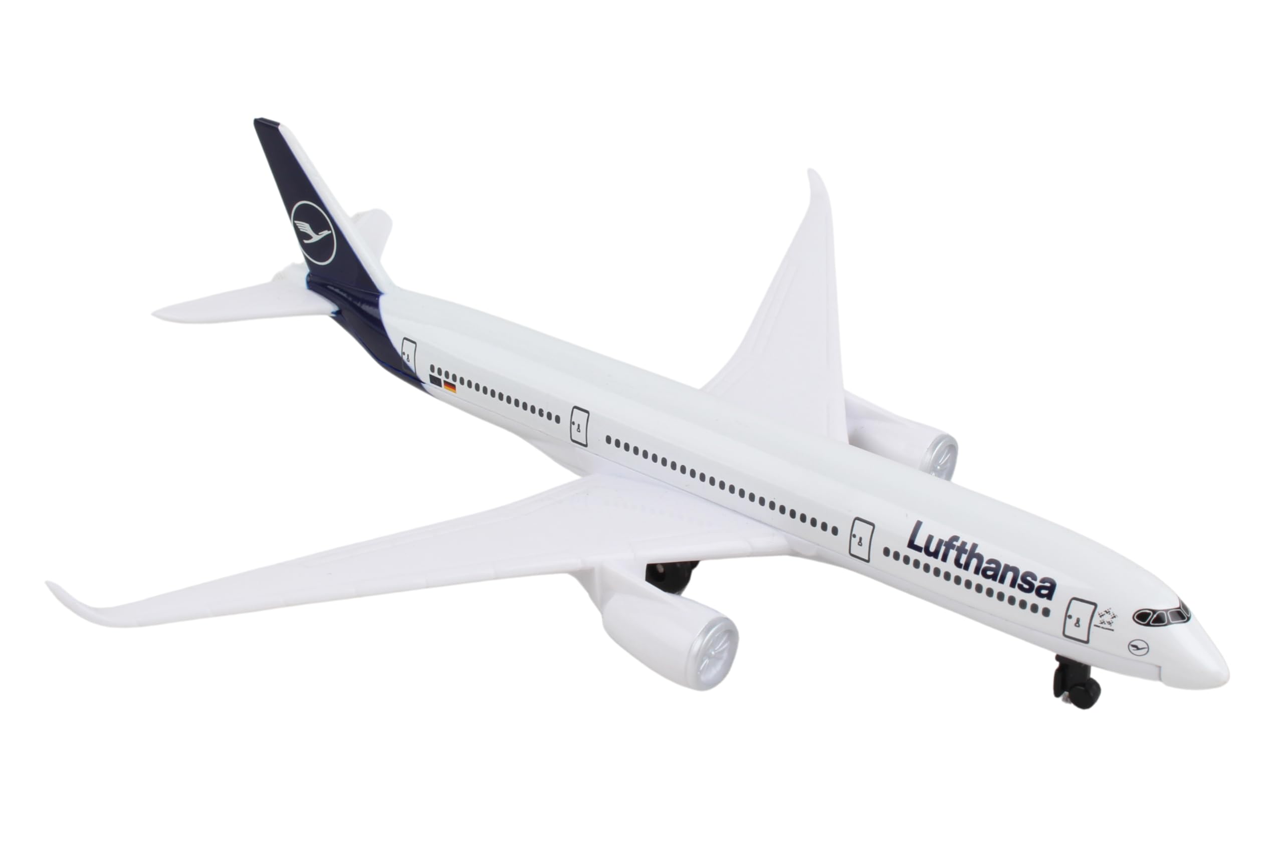 Daron Toy Airplane – Lufthansa – Die-Cast Metal Model Airplane Toy with Plastic Parts for Kids Ages 3+ - Image 3