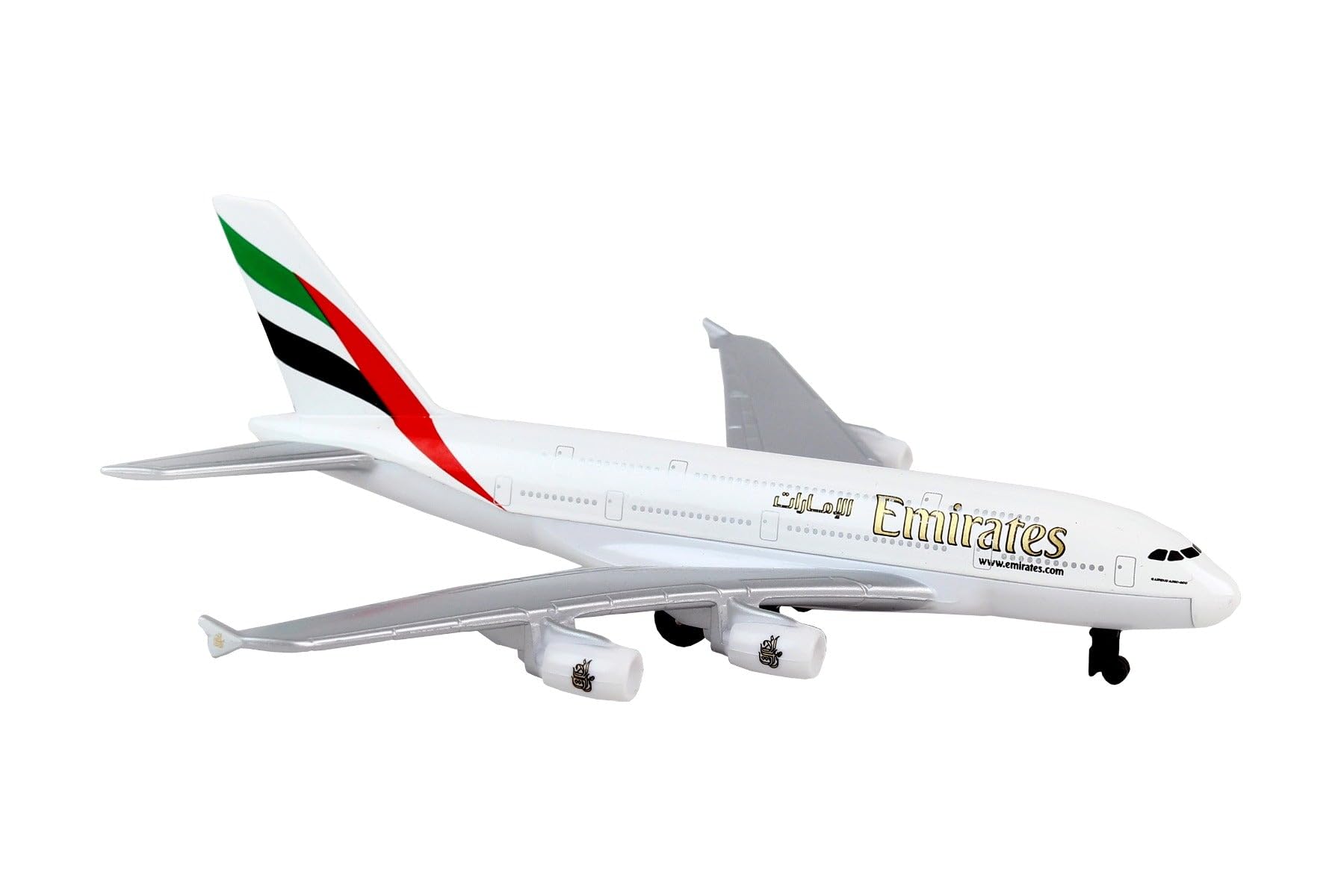Daron Toy Airplane RT9904 – Emirates A380 – Die-Cast Metal Model Airplane Toy with Plastic Parts for Kids Ages 3+ - Image 7