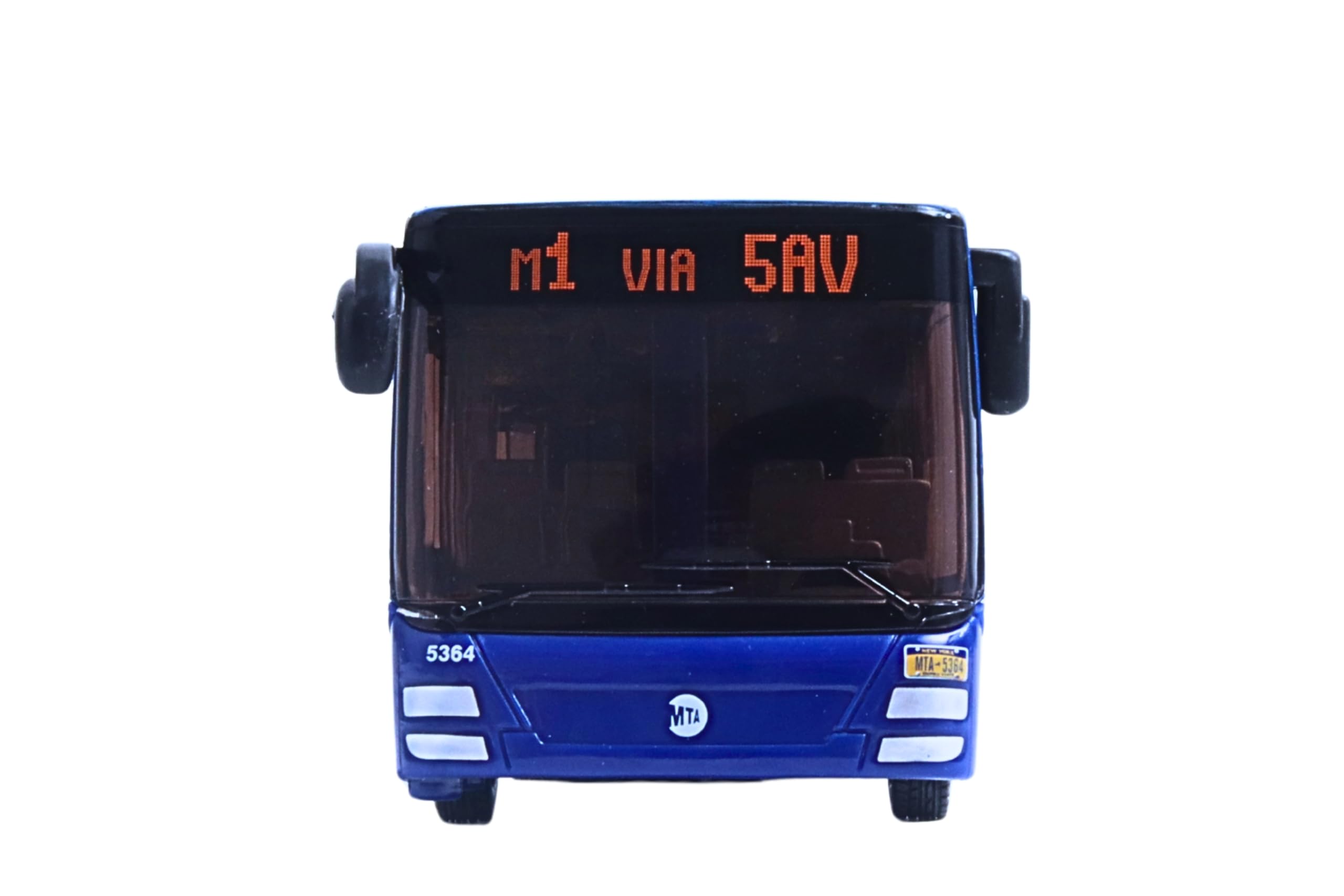 Daron Toy Bus – MTA Articulated Bus – Officially Licensed New York City Transit Die-Cast & Plastic Toy Bus with Opening Doors, 16-Inch City Bus for Kids Ages 3+ - Image 7