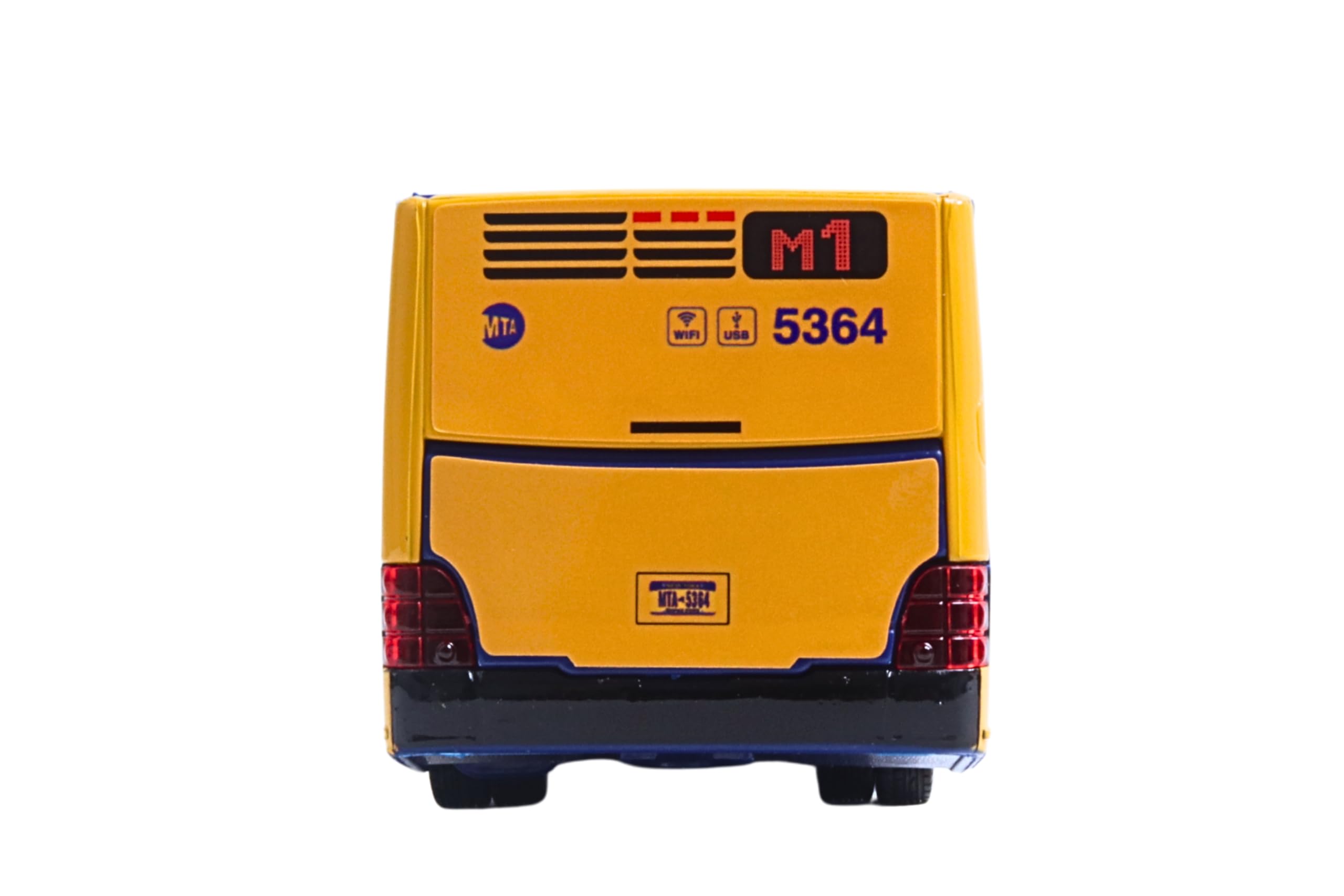 Daron Toy Bus – MTA Articulated Bus – Officially Licensed New York City Transit Die-Cast & Plastic Toy Bus with Opening Doors, 16-Inch City Bus for Kids Ages 3+ - Image 8