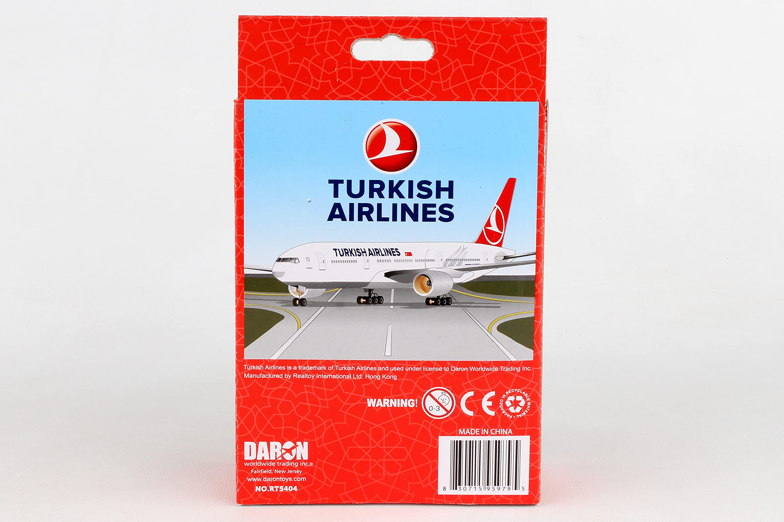 Daron Turkish Airlines Single Plane RT5404 Medium - Image 9