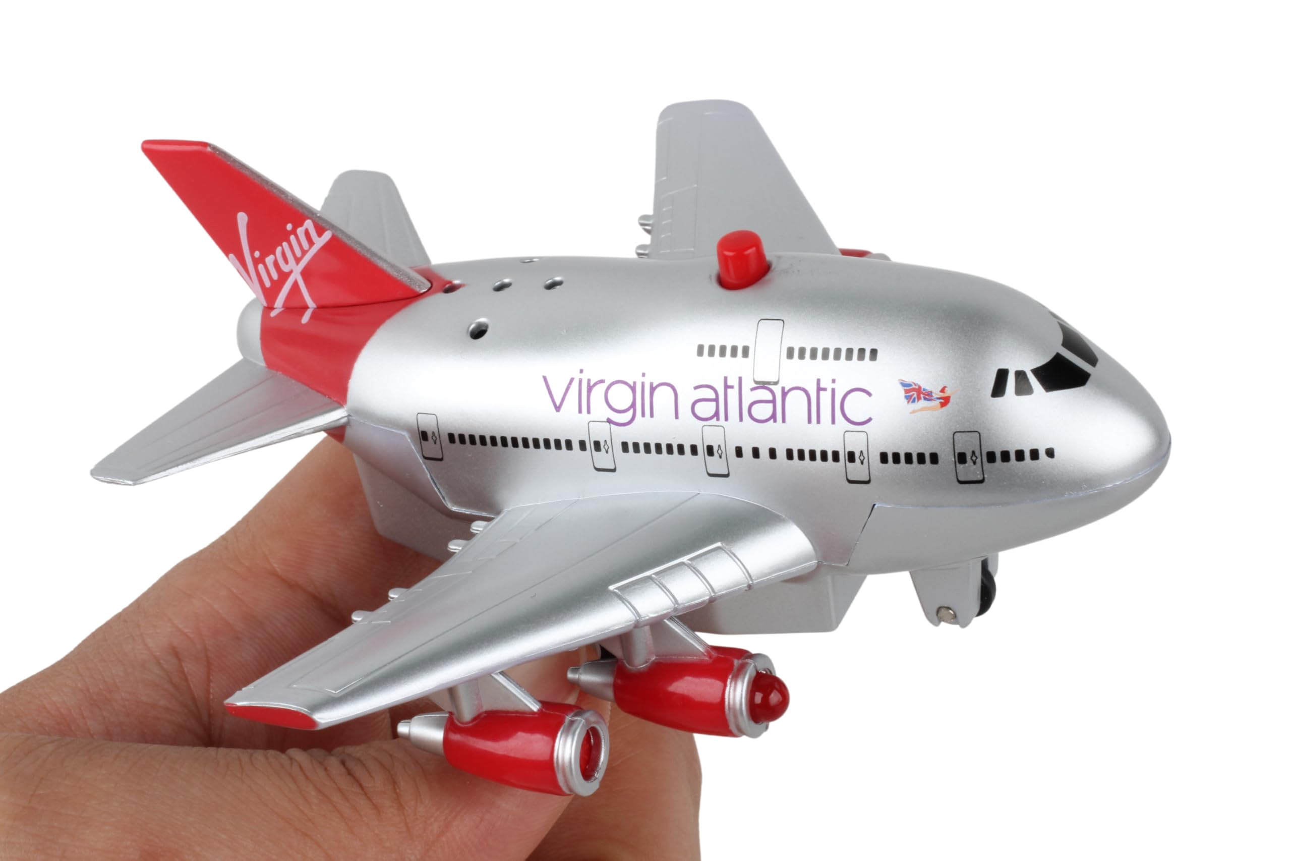 Daron Virgin Atlantic Pullback W/Light & Sound TT1698-1 - Image 4