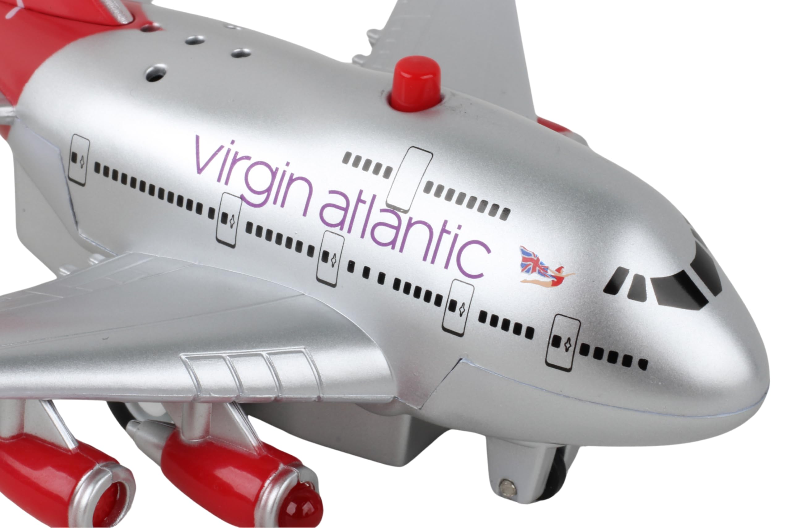 Daron Virgin Atlantic Pullback W/Light & Sound TT1698-1 - Image 5