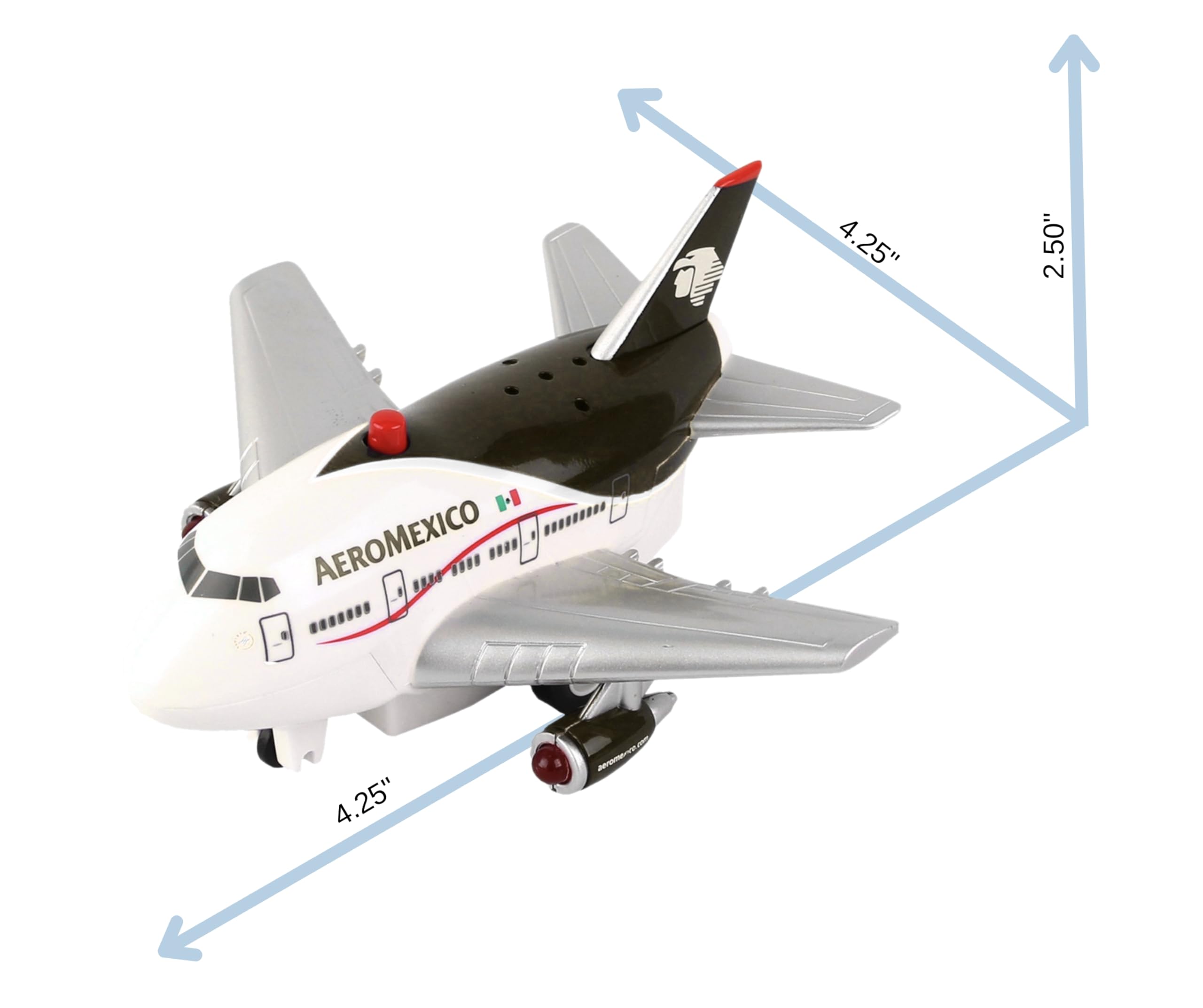 Daron Worldwide Trading Aeromexico Pullback with Light & Sound Vehicle - Image 3