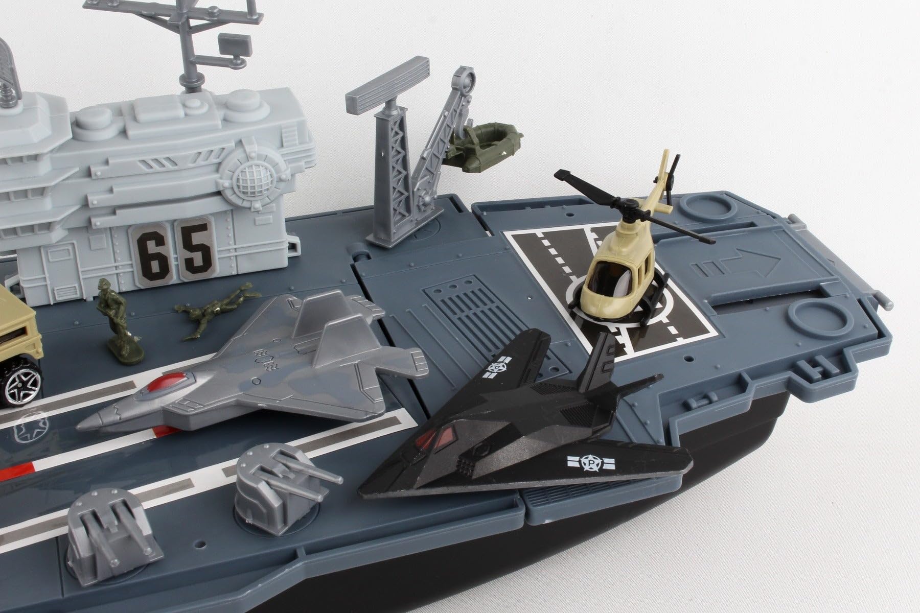 Daron Worldwide Trading Aircraft Carrier BP96243 Playset ,for 36 months to 180 months Gray - Image 7