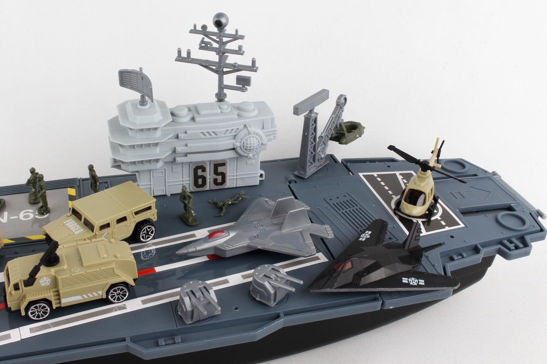 Daron Worldwide Trading Aircraft Carrier BP96243 Playset ,for 36 months to 180 months Gray - Image 8