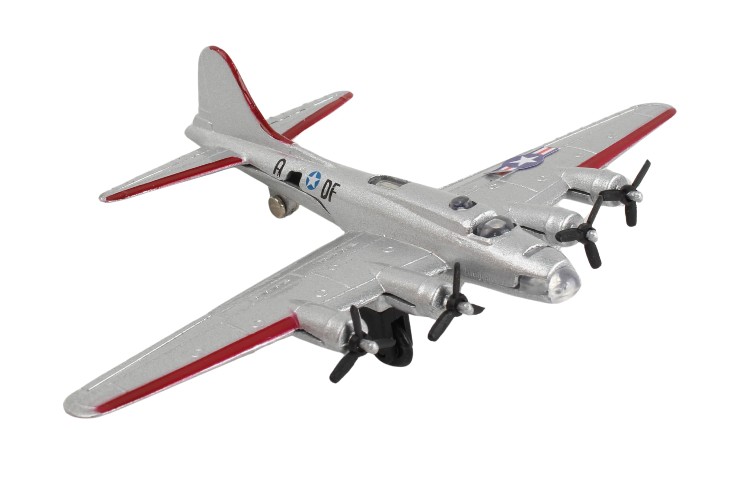 Daron Worldwide Trading Runway24 B-17 Vehicle, Silver - Image 3