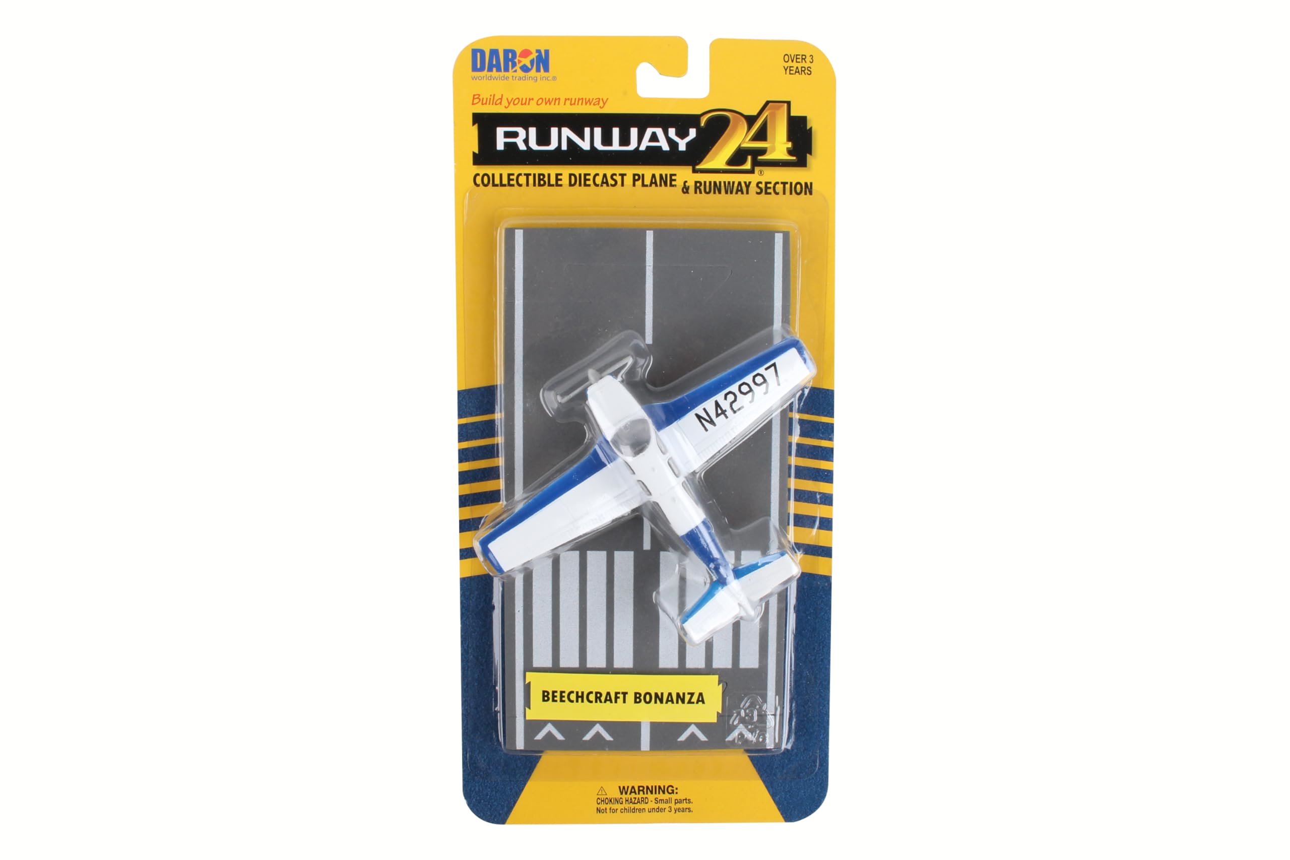 Daron Worldwide Trading Runway24 Beechcraft Bonanza Vehicle - Image 5