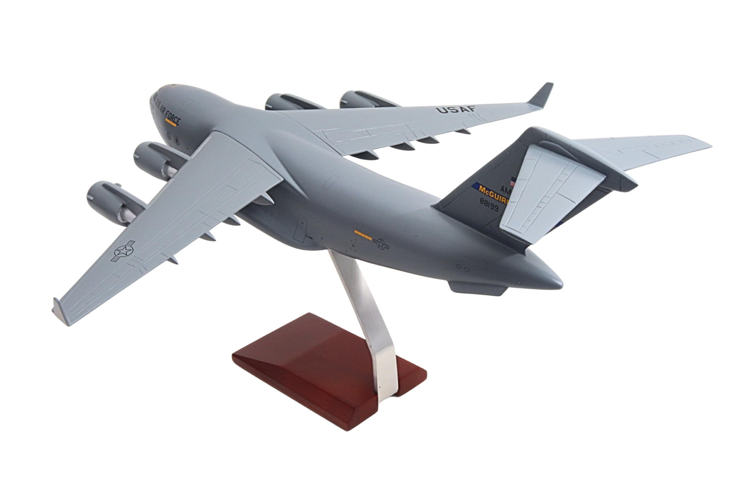 Executive Series Collectible C-17A Globemaster III McGuire AFB NJ 1/100 Scale Resin Model with Base for Ages 14+ - Image 6