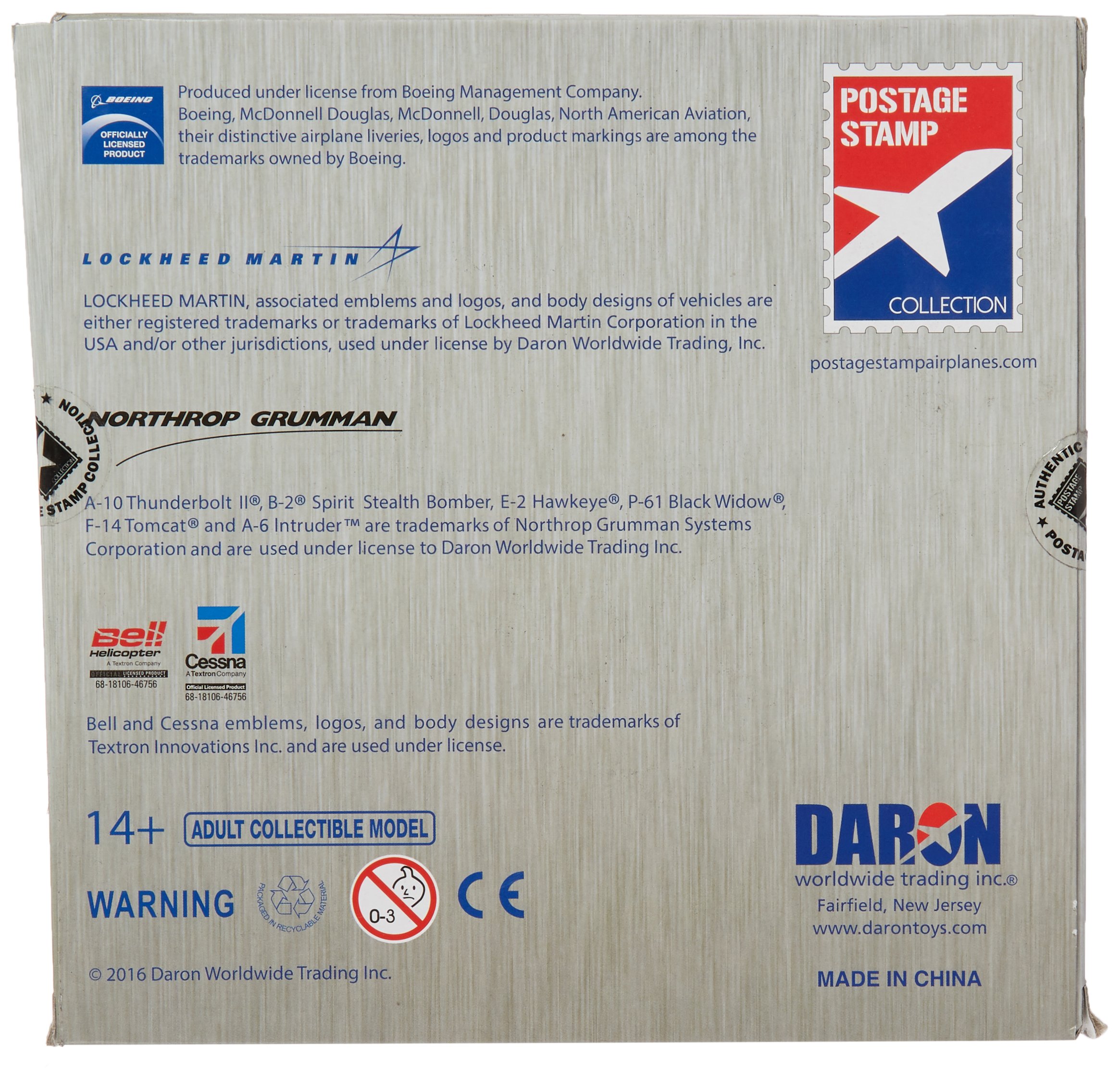 Postage Stamp P-61 Black Widow Lady in The Dark 1/120 Diecast Fighter Jet Model Airplane with Display Stand, Detailed Military Aircraft Model for Collectors - Image 4