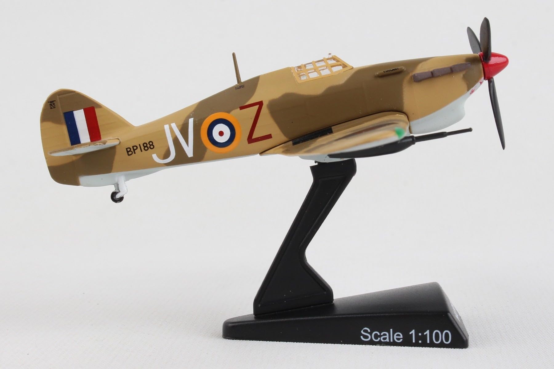 Postage Stamp RAF Hurricane 1/100 Scale Model Aircraft - Image 3