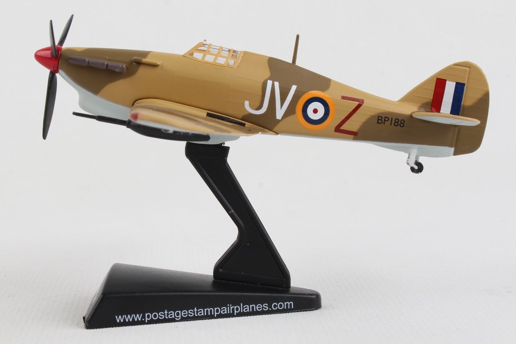 Postage Stamp RAF Hurricane 1/100 Scale Model Aircraft - Image 4