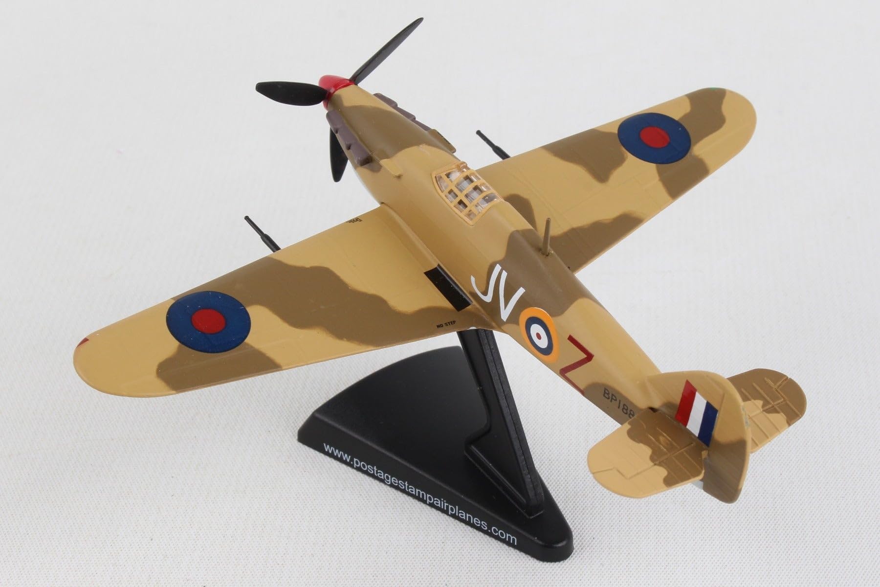 Postage Stamp RAF Hurricane 1/100 Scale Model Aircraft - Image 5