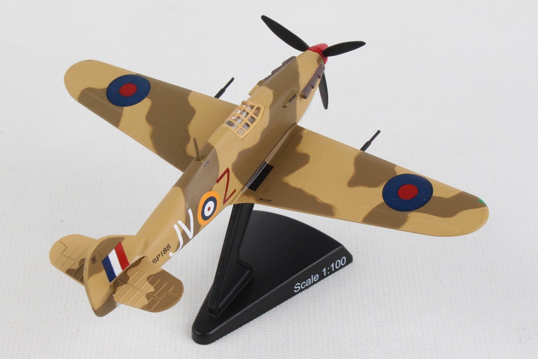 Postage Stamp RAF Hurricane 1/100 Scale Model Aircraft - Image 6
