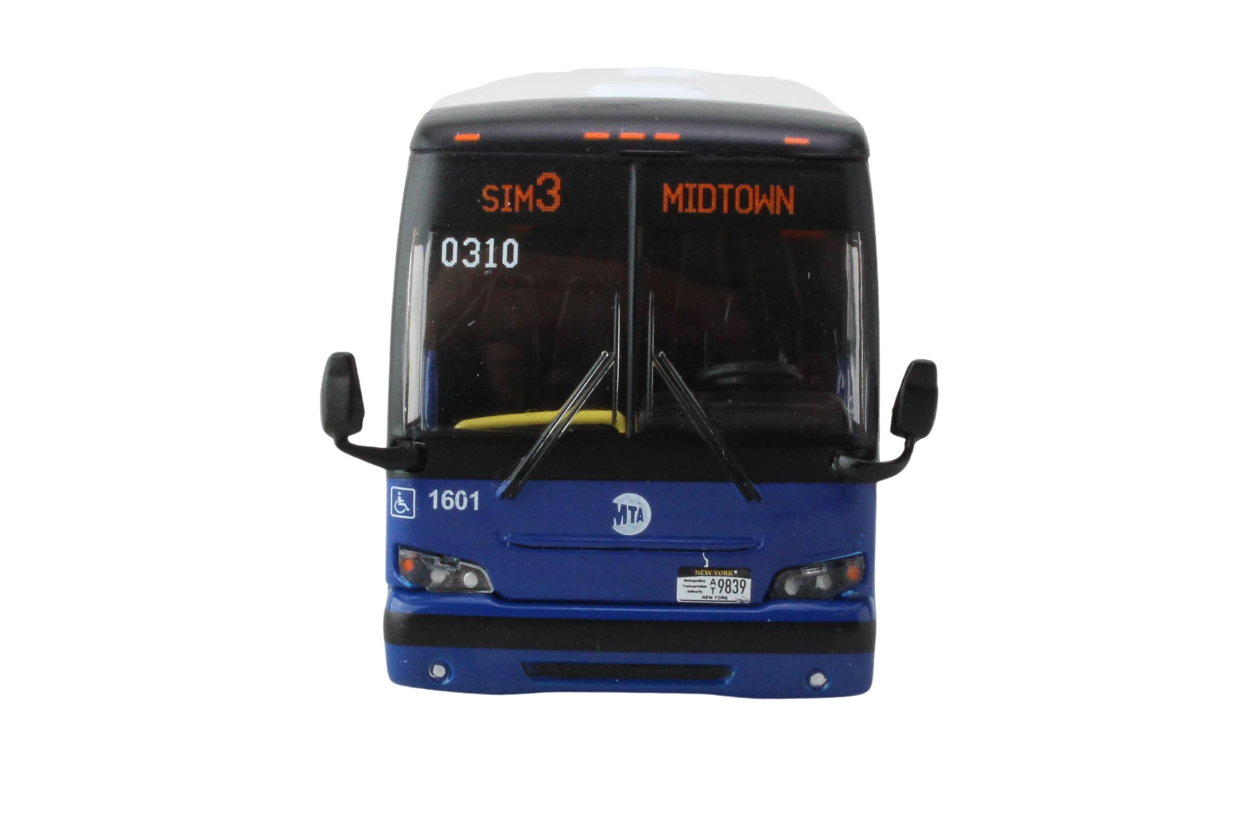 Prevost X3-45 Commuter Coach: MTA Express Service Bus, with Die-Cast Metal, 1/87 Scale (6") - Image 8