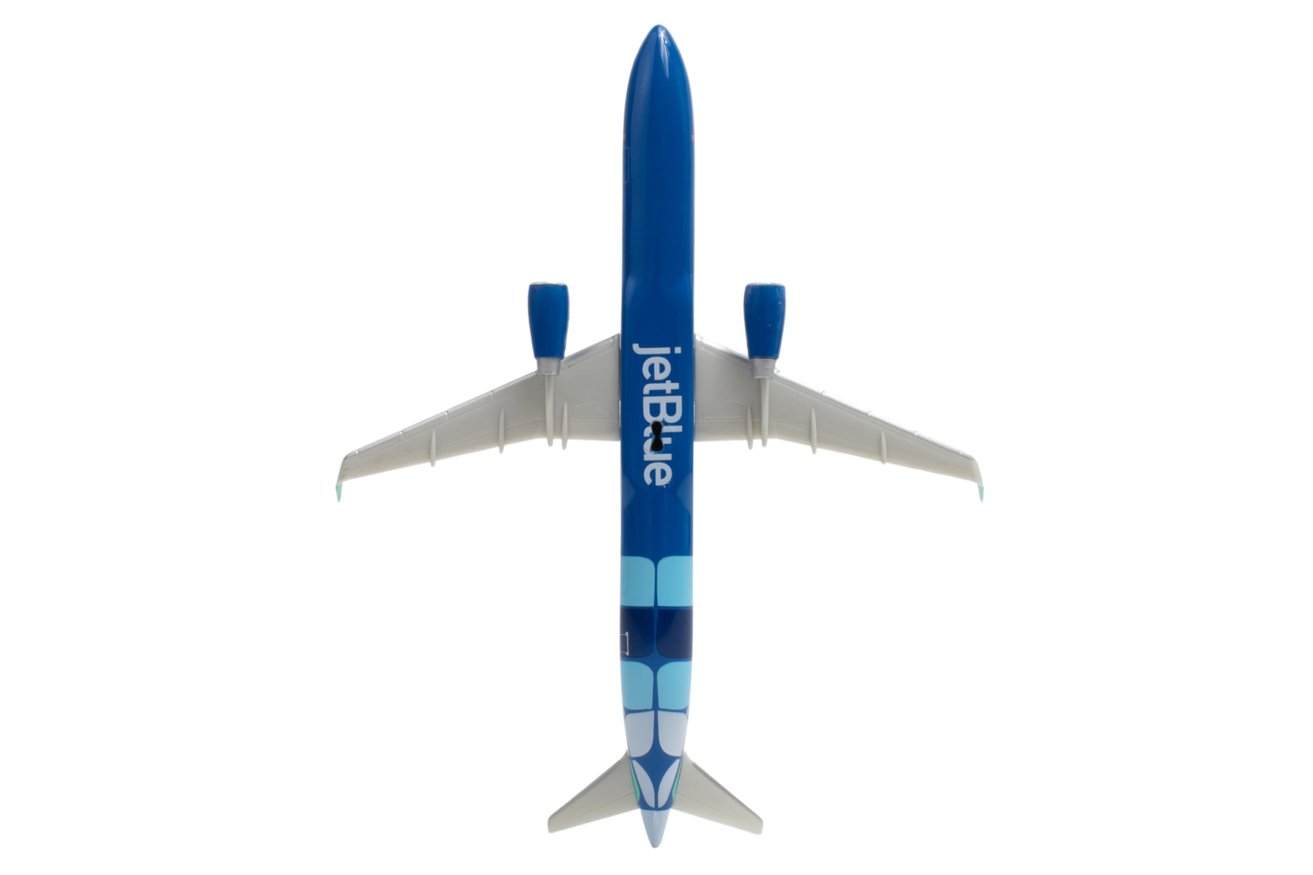 SkyMarks Flight JetBlue A321 1/200 Scale Die-Cast Style Injection-Molded Plastic Collectible Airplane Model with Display Stand, Officially Licensed, Ages 14+ - Image 10