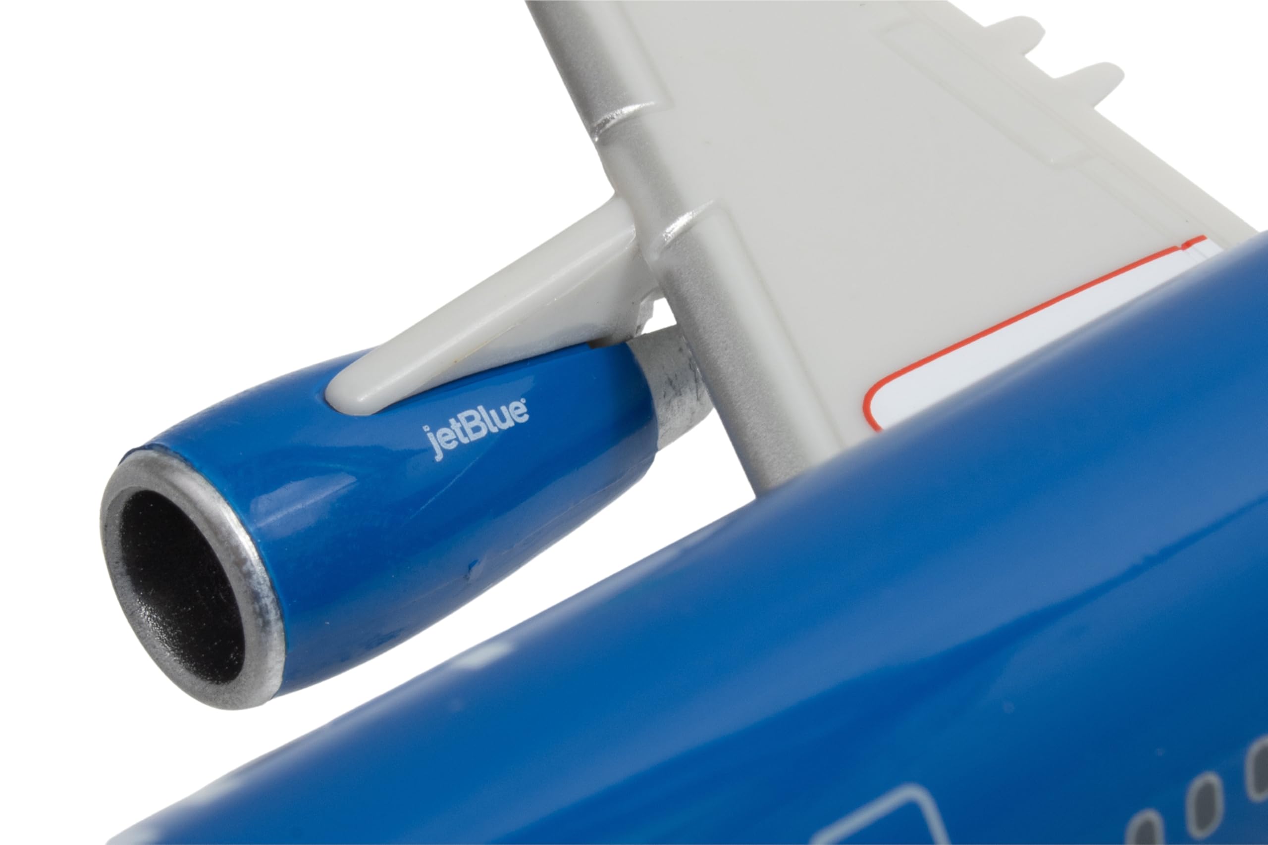 SkyMarks Flight JetBlue A321 1/200 Scale Die-Cast Style Injection-Molded Plastic Collectible Airplane Model with Display Stand, Officially Licensed, Ages 14+ - Image 9